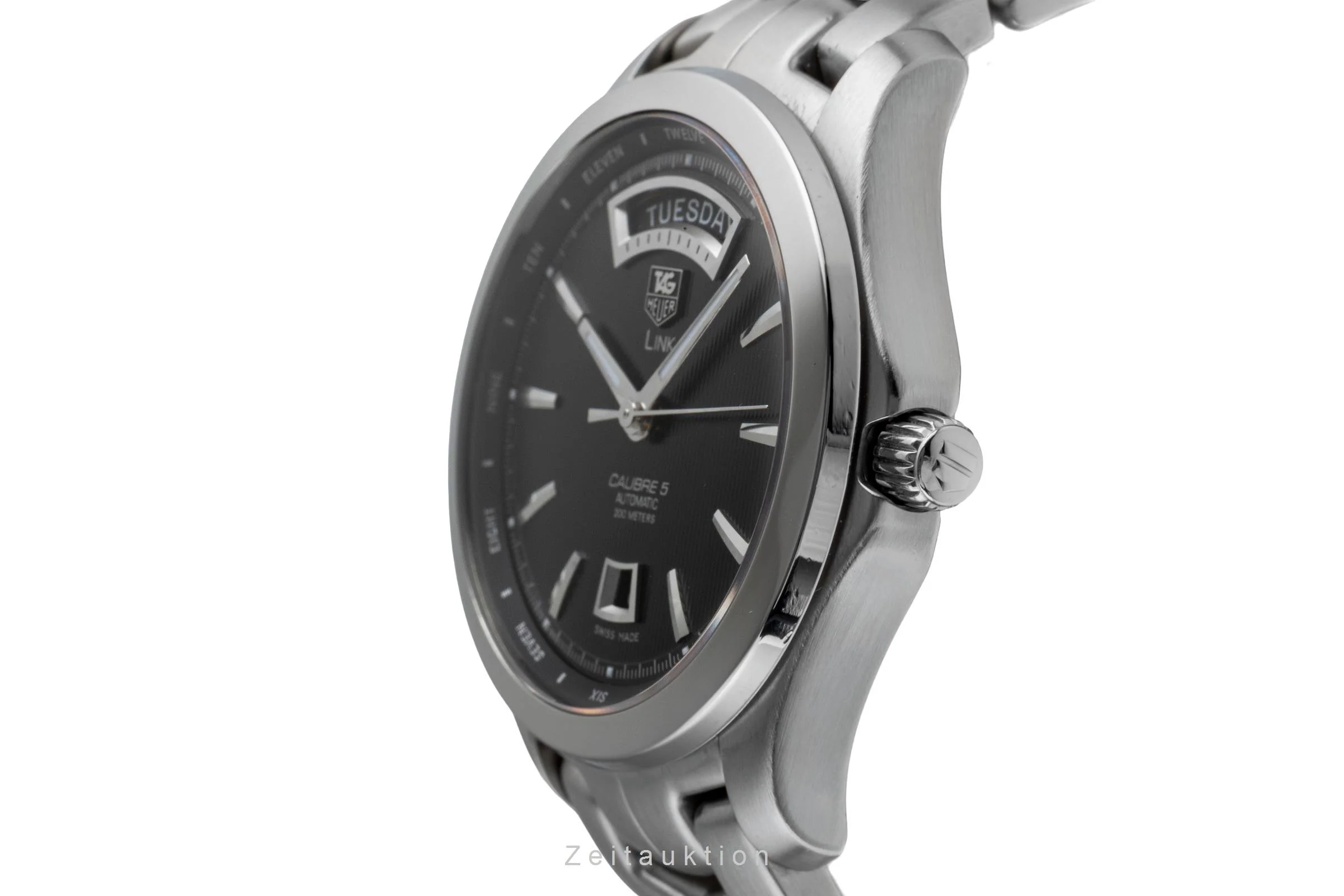 Tag Heuer Link steel automatic men's watch WJF2010  [2502480] - Image 7
