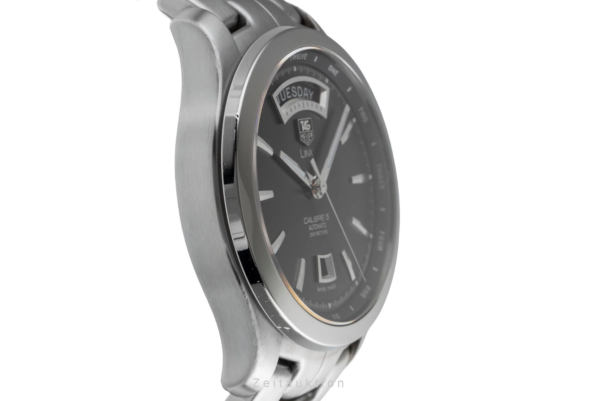 Tag Heuer Link steel automatic men's watch WJF2010  [2502480] - Image 8