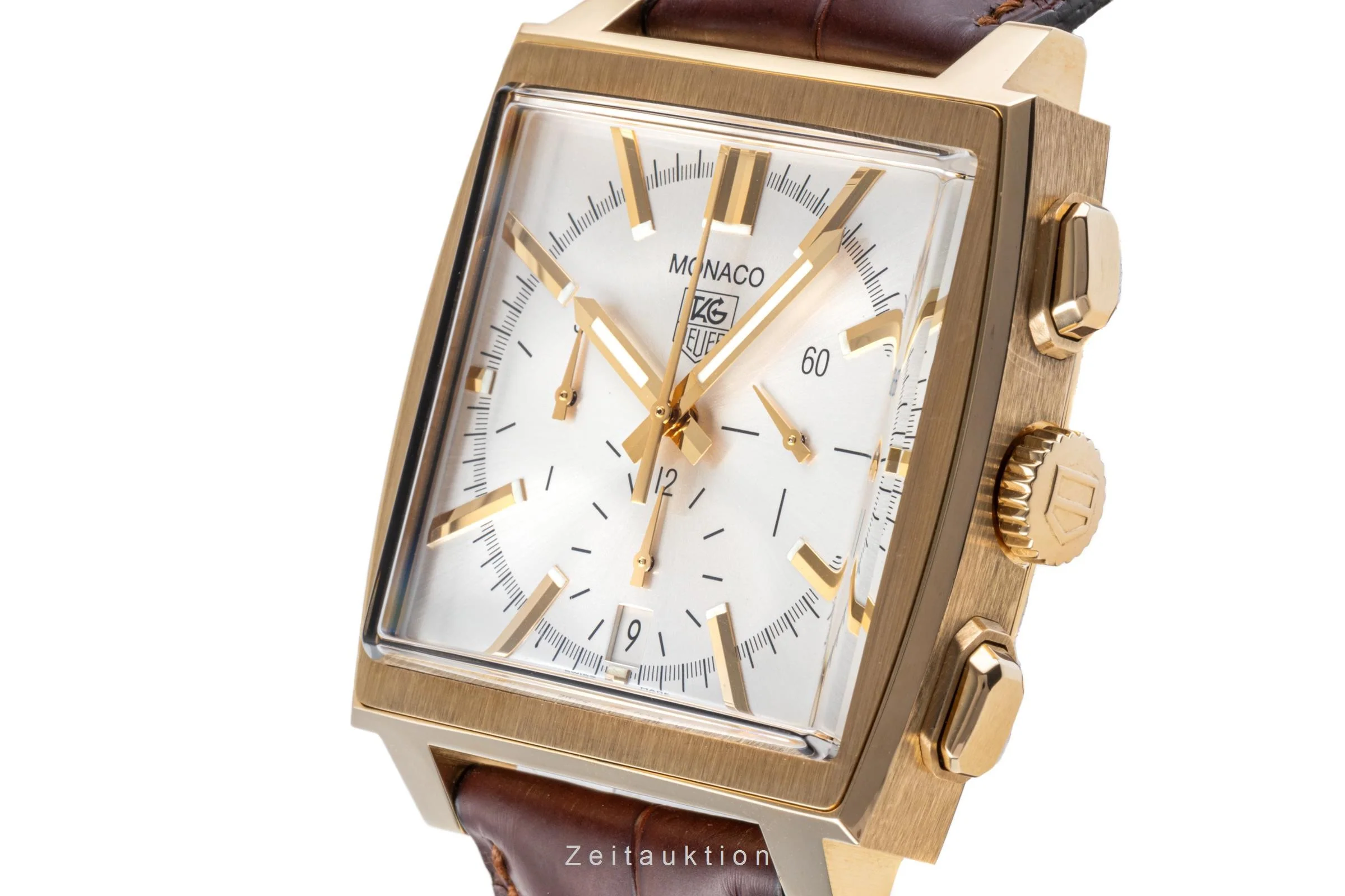 Tag Heuer Monaco chronograph 18 ct gold automatic men's watch CW5140  [2205268] - Image 11