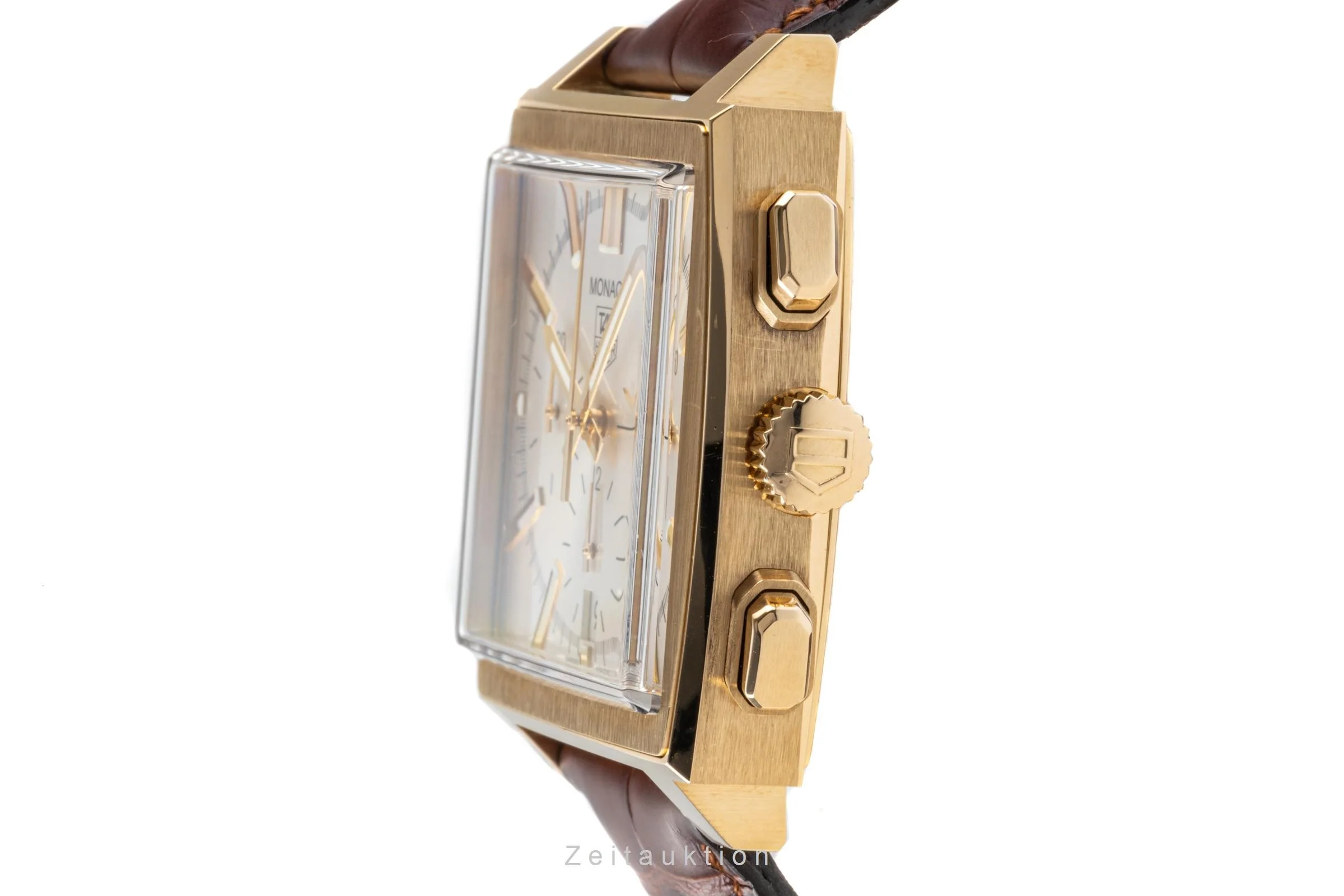 Tag Heuer Monaco chronograph 18 ct gold automatic men's watch CW5140  [2205268] - Image 6