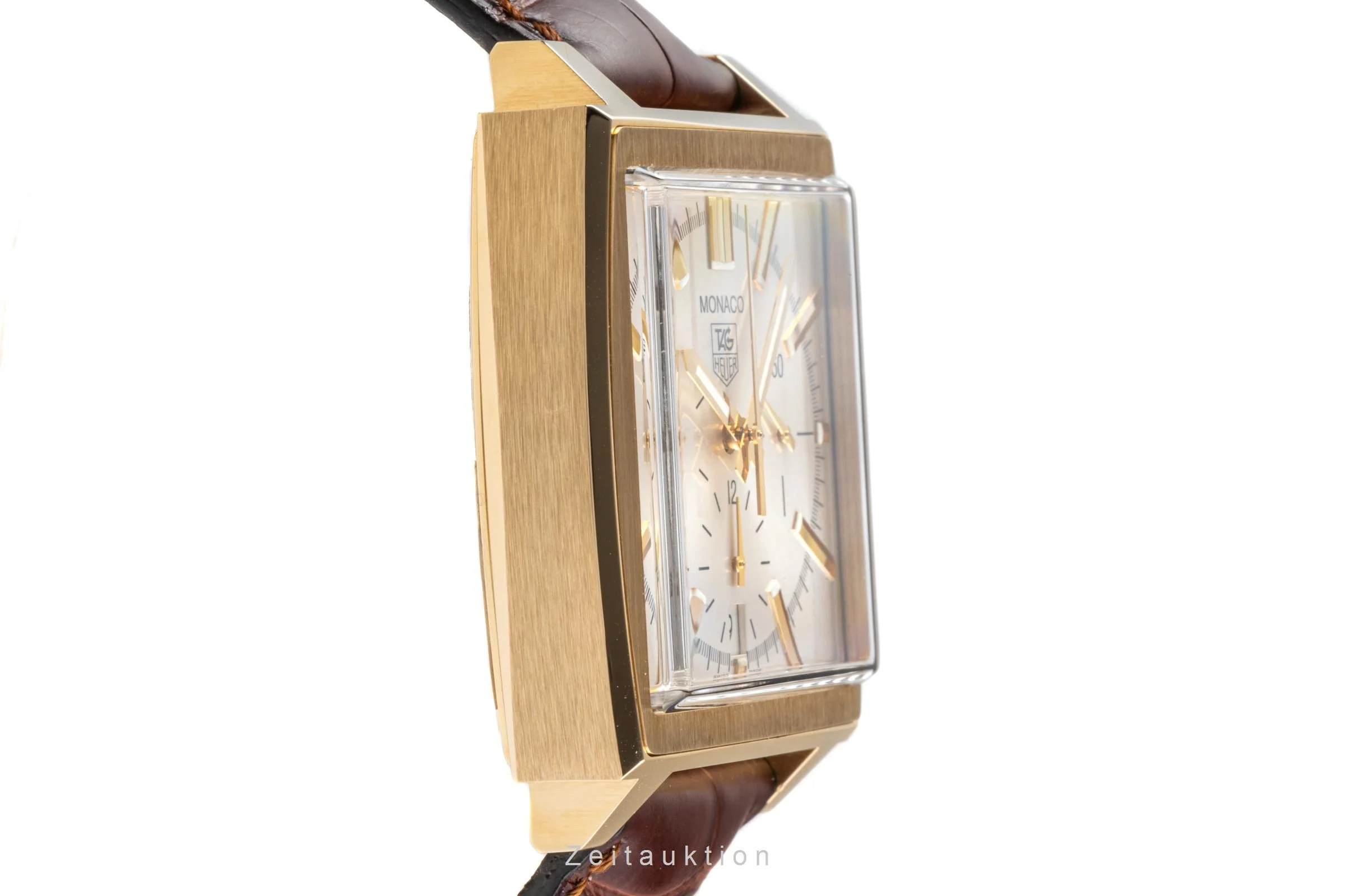 Tag Heuer Monaco chronograph 18 ct gold automatic men's watch CW5140  [2205268] - Image 7