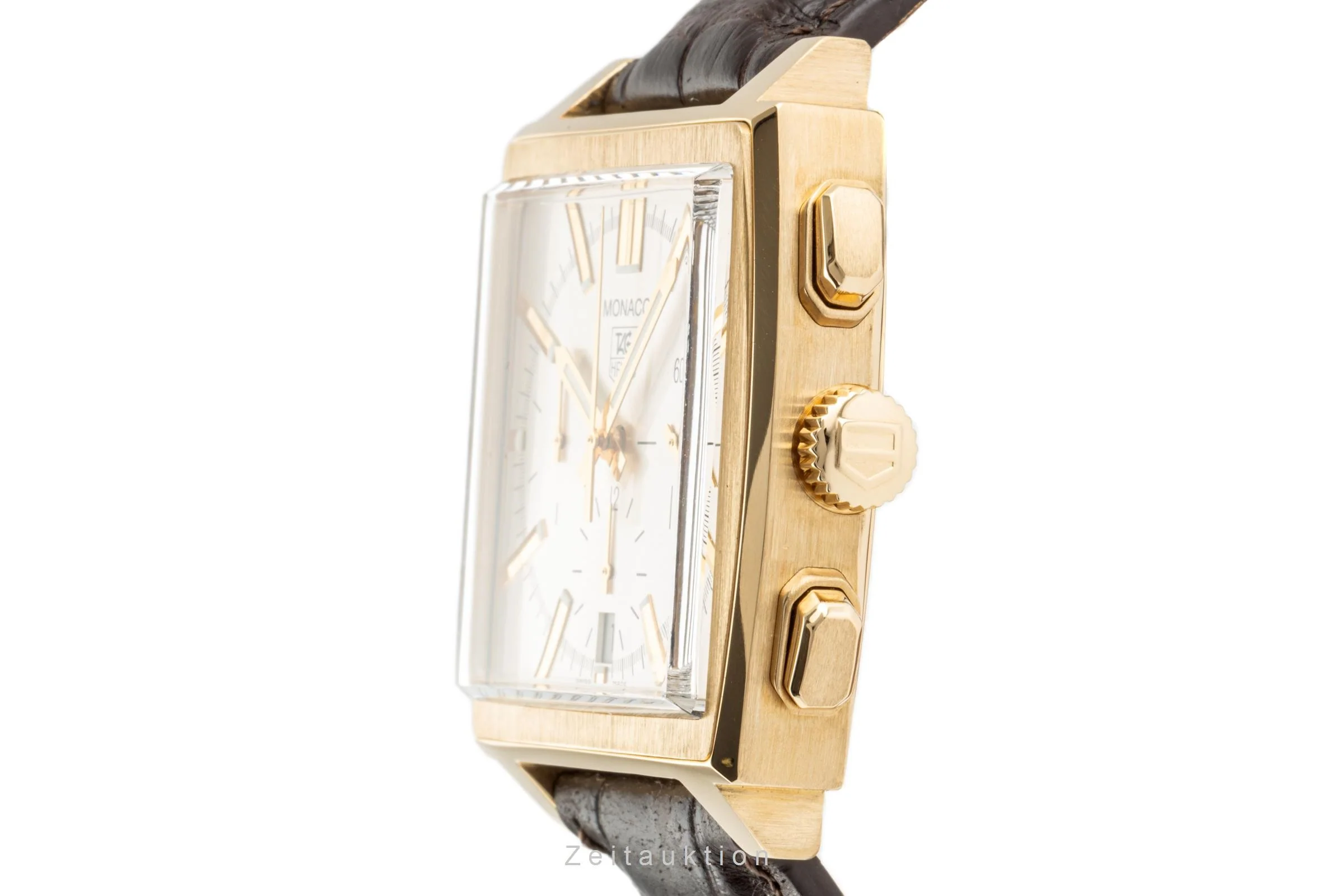 Tag Heuer Monaco chronograph 18 ct gold automatic men's watch CW5140  [2300486] - Image 6