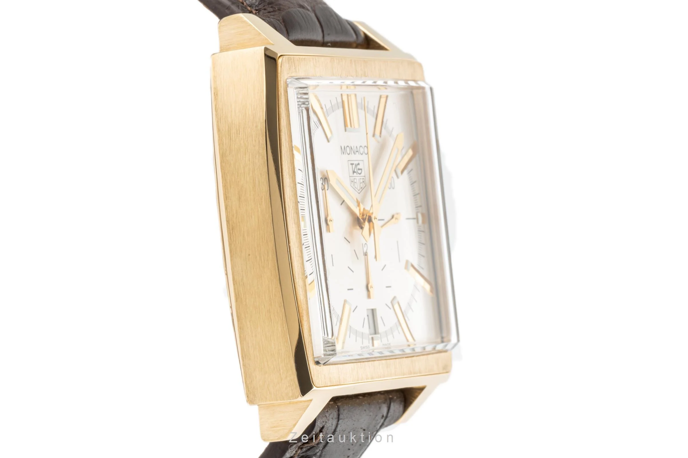 Tag Heuer Monaco chronograph 18 ct gold automatic men's watch CW5140  [2300486] - Image 7