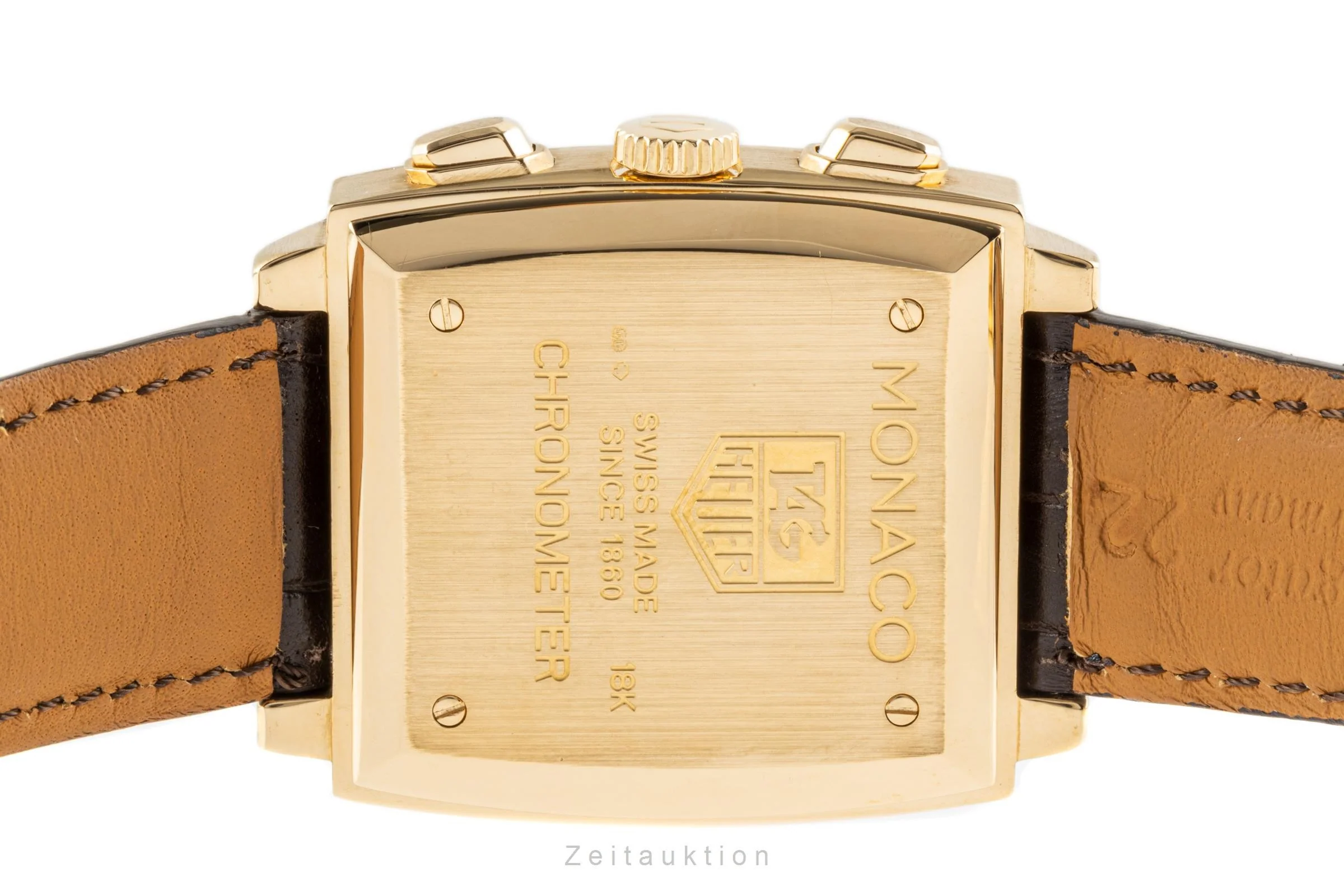Tag Heuer Monaco chronograph 18 ct gold automatic men's watch CW5140  [2300486] - Image 9