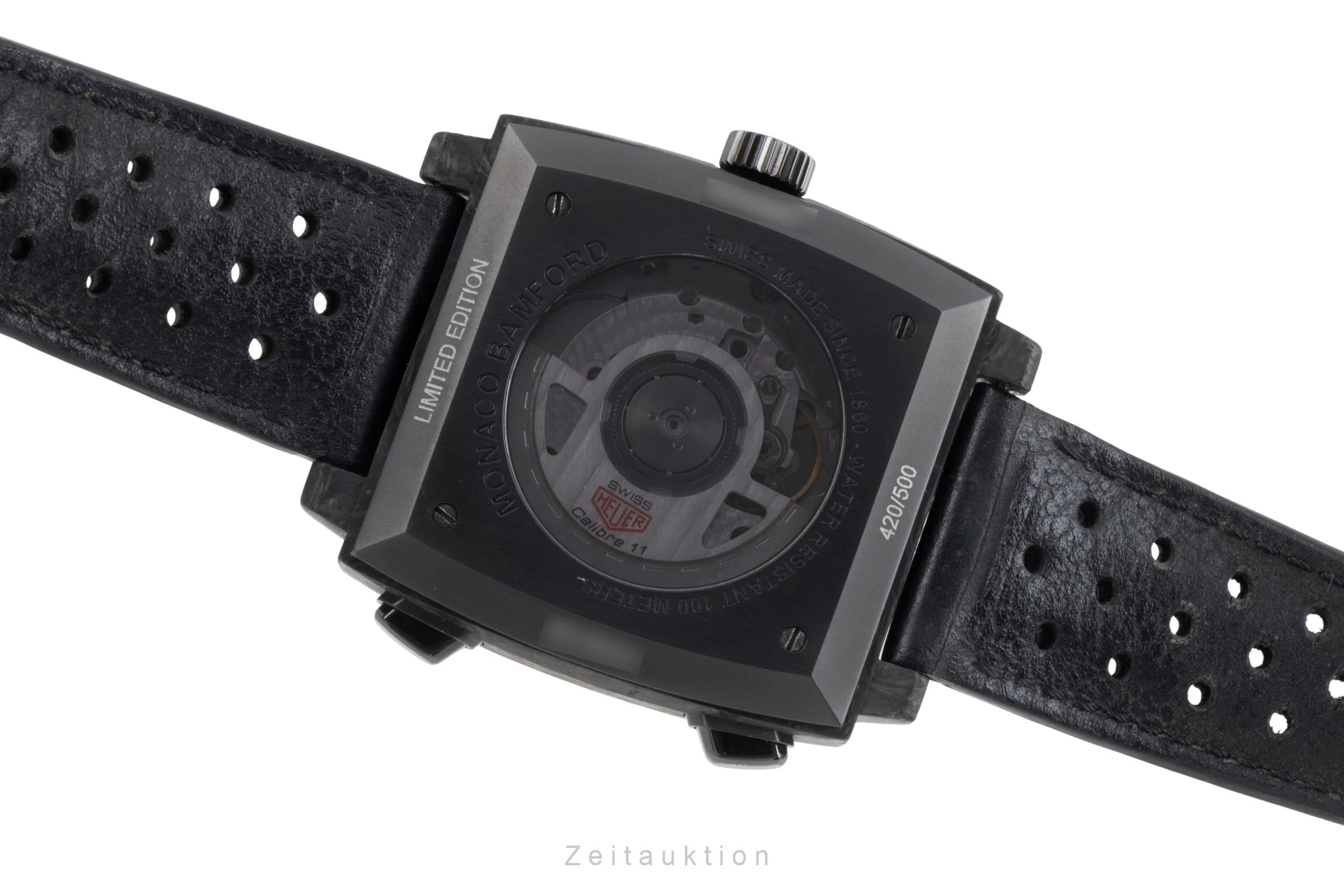 Tag Heuer Monaco chronograph carbon automatic men's watch CAW2190.FC6437 Limited  [2505874] - Image 12