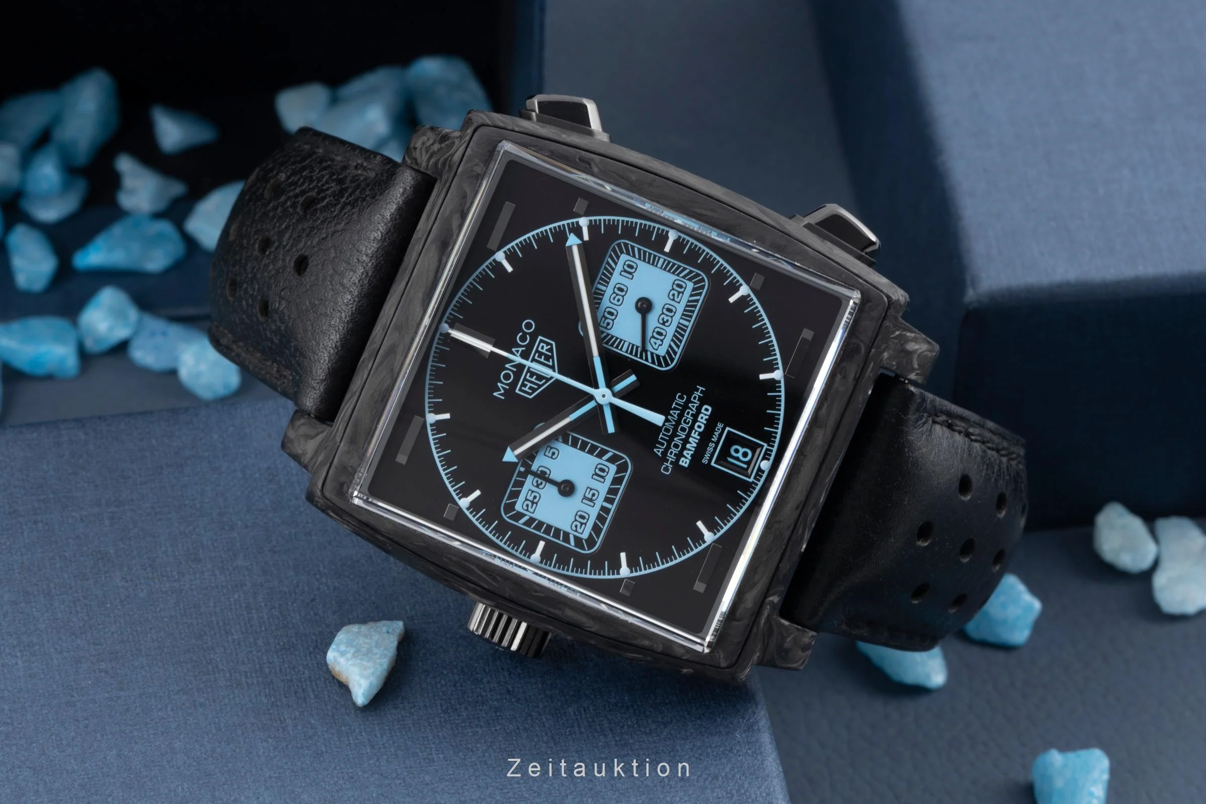 Tag Heuer Monaco chronograph carbon automatic men's watch CAW2190.FC6437 Limited  [2505874] - Image 3