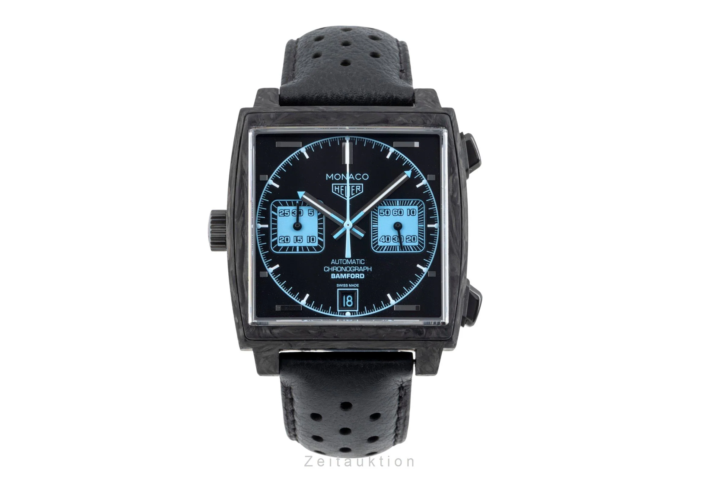 Tag Heuer Monaco chronograph carbon automatic men's watch CAW2190.FC6437 Limited  [2505874] - Image 5