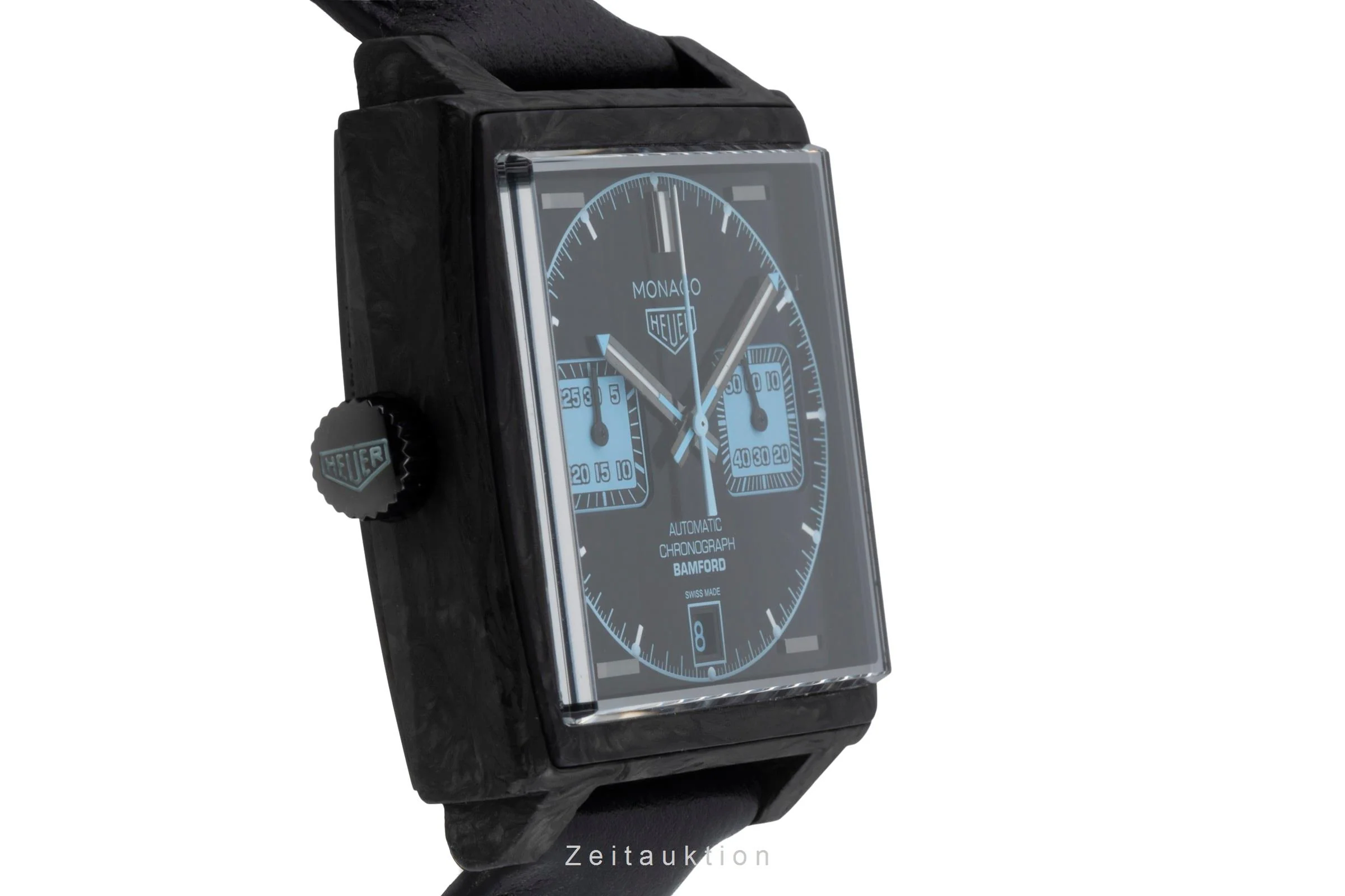 Tag Heuer Monaco chronograph carbon automatic men's watch CAW2190.FC6437 Limited  [2505874] - Image 8