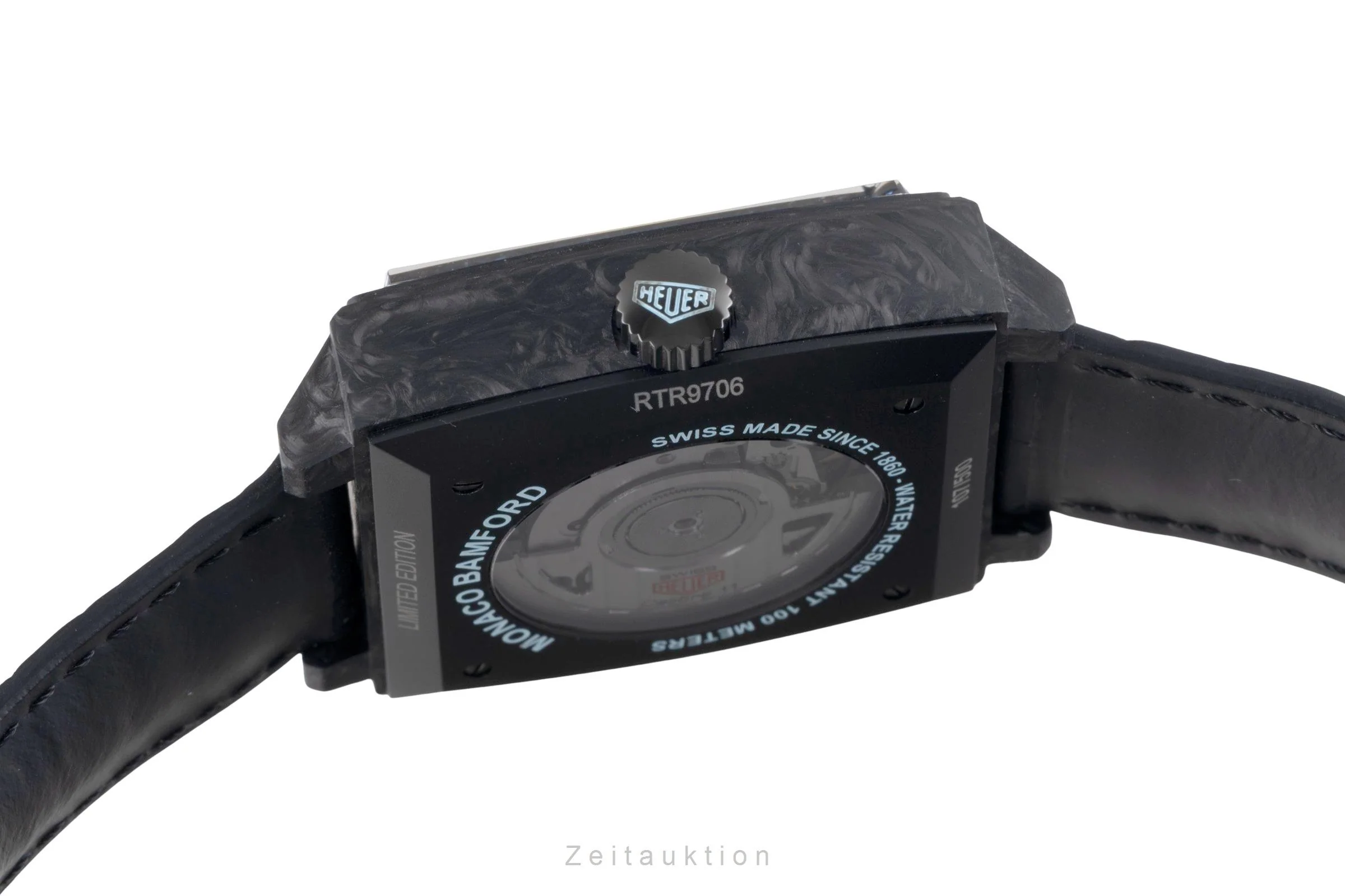 Tag Heuer Monaco chronograph carbon automatic men's watch CAW2190.FC6437 Limited  [2506994] - Image 13