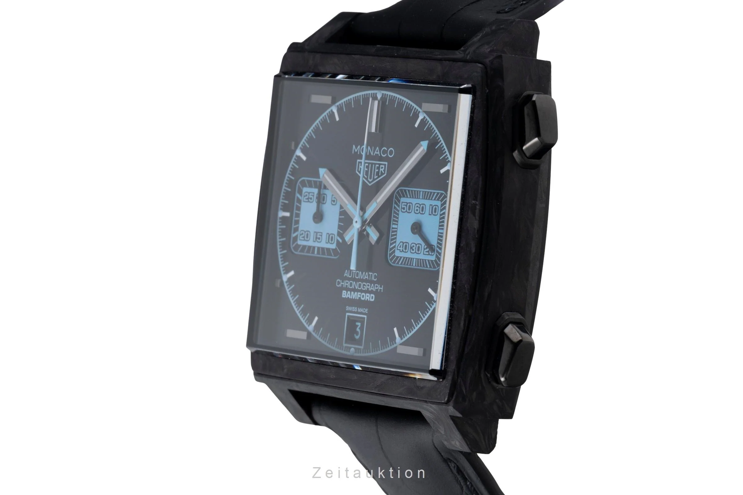 Tag Heuer Monaco chronograph carbon automatic men's watch CAW2190.FC6437 Limited  [2506994] - Image 7