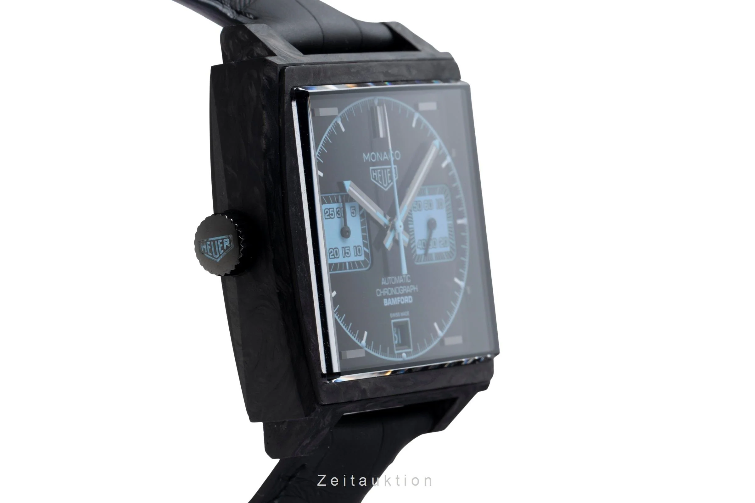 Tag Heuer Monaco chronograph carbon automatic men's watch CAW2190.FC6437 Limited  [2506994] - Image 8