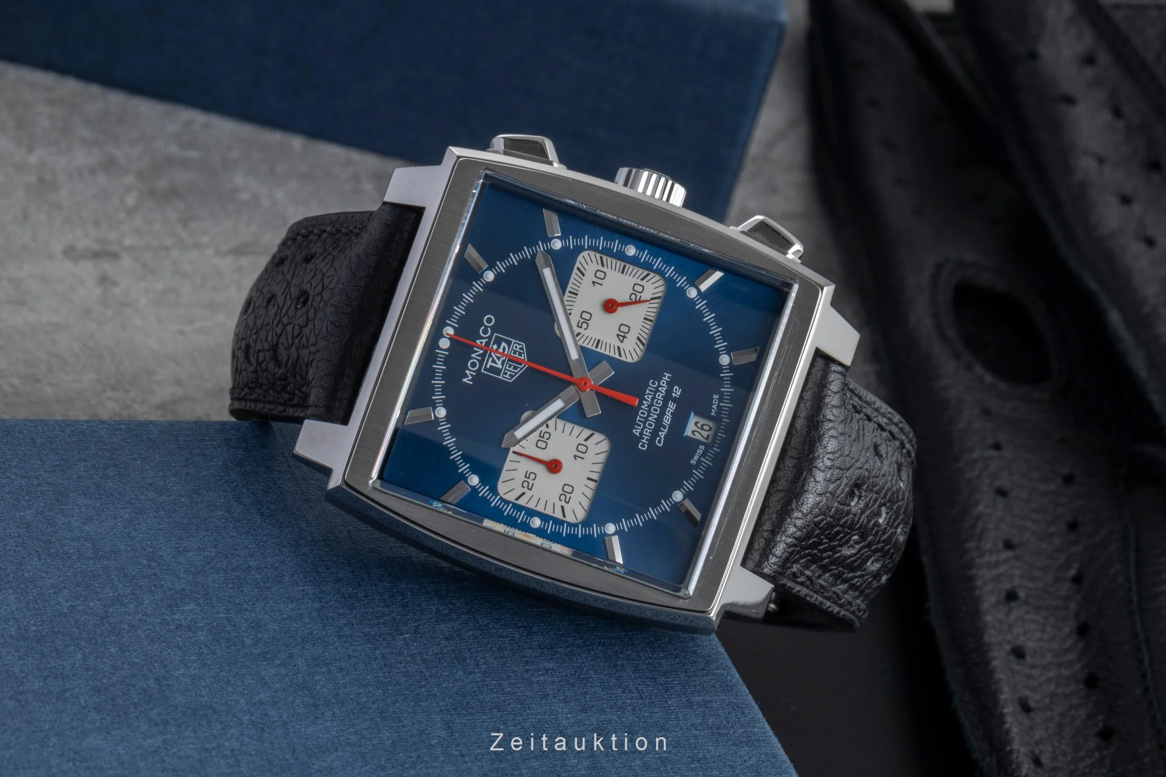 Tag Heuer Monaco chronograph steel automatic men's watch CAW2111.FC6183 LP: 7900EUR  [2505316] - Image 3