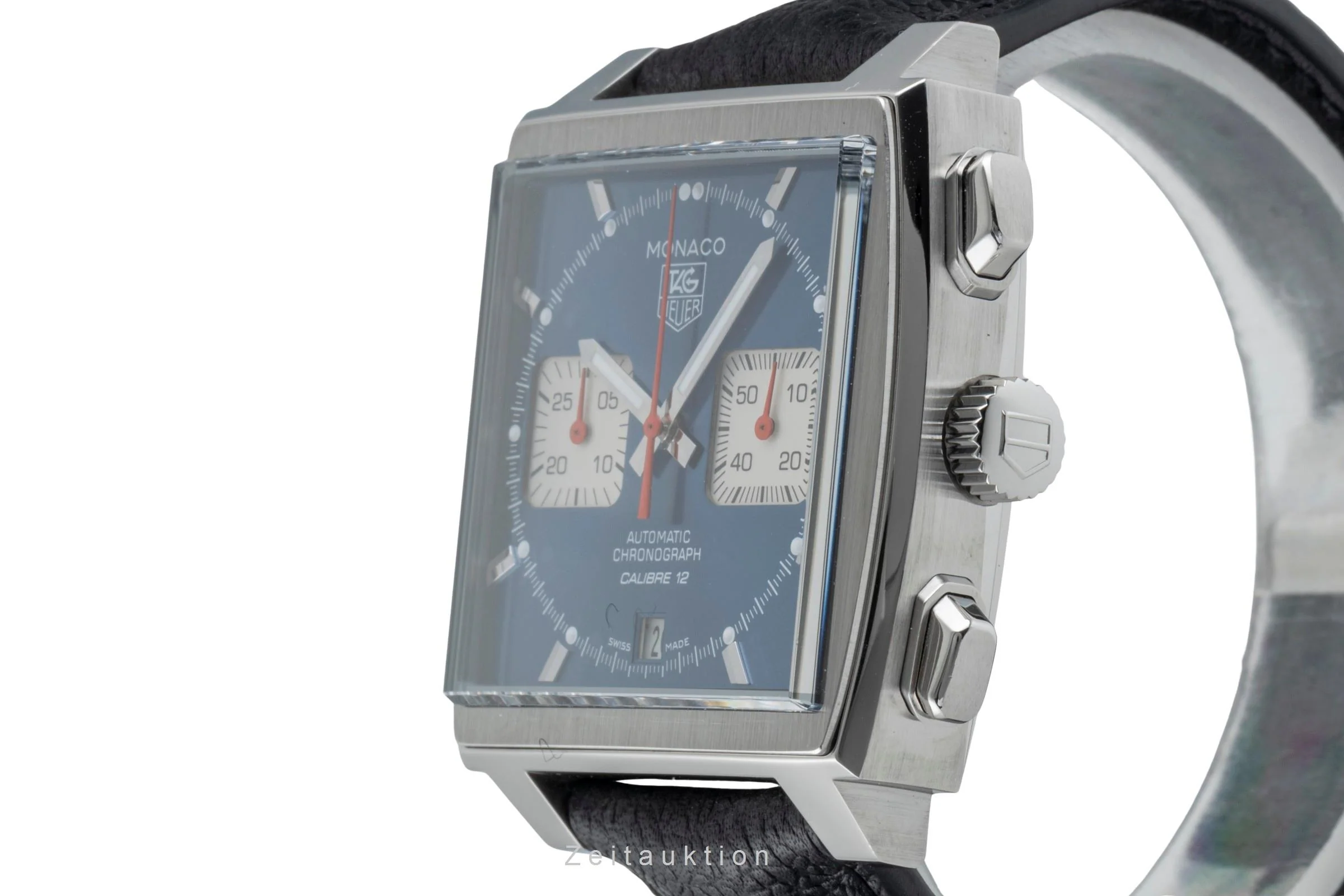 Tag Heuer Monaco chronograph steel automatic men's watch CAW2111.FC6183 LP: 7900EUR  [2505316] - Image 7