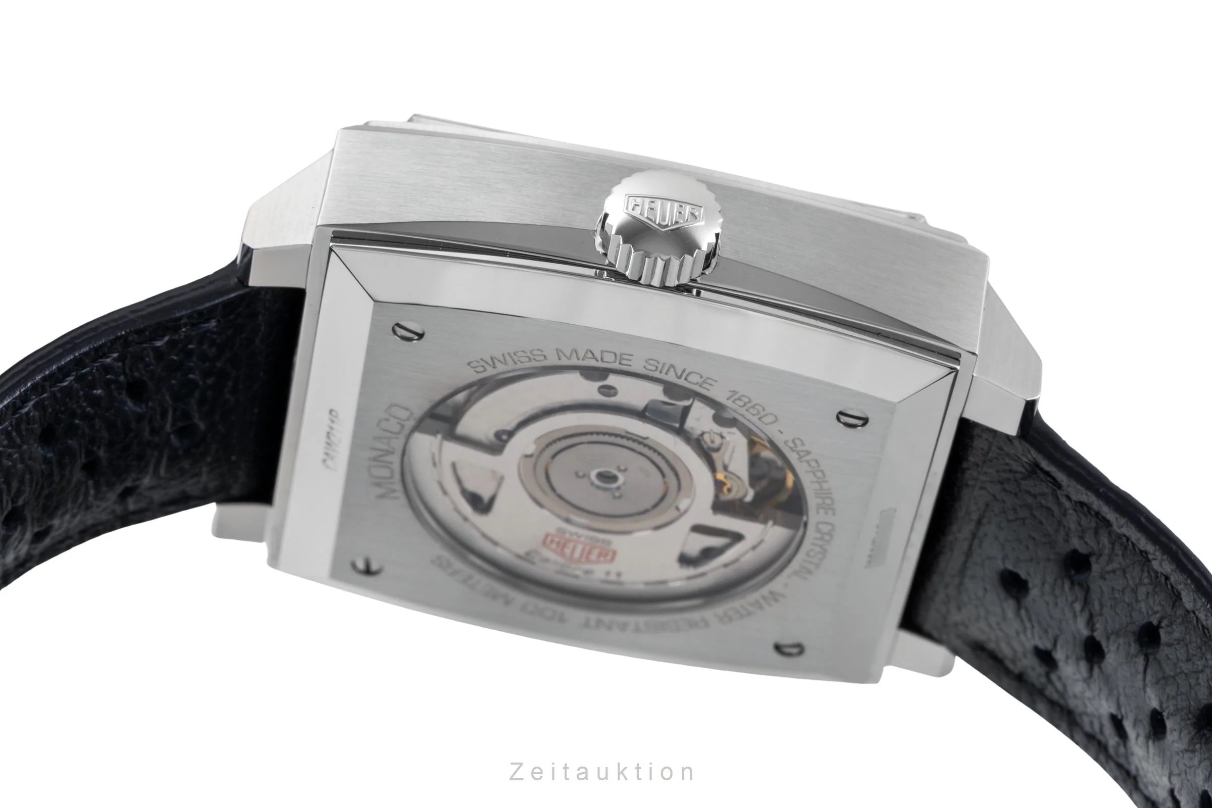 Tag Heuer Monaco chronograph steel automatic men's watch CAW2111.FC6356  [2505859] - Image 13