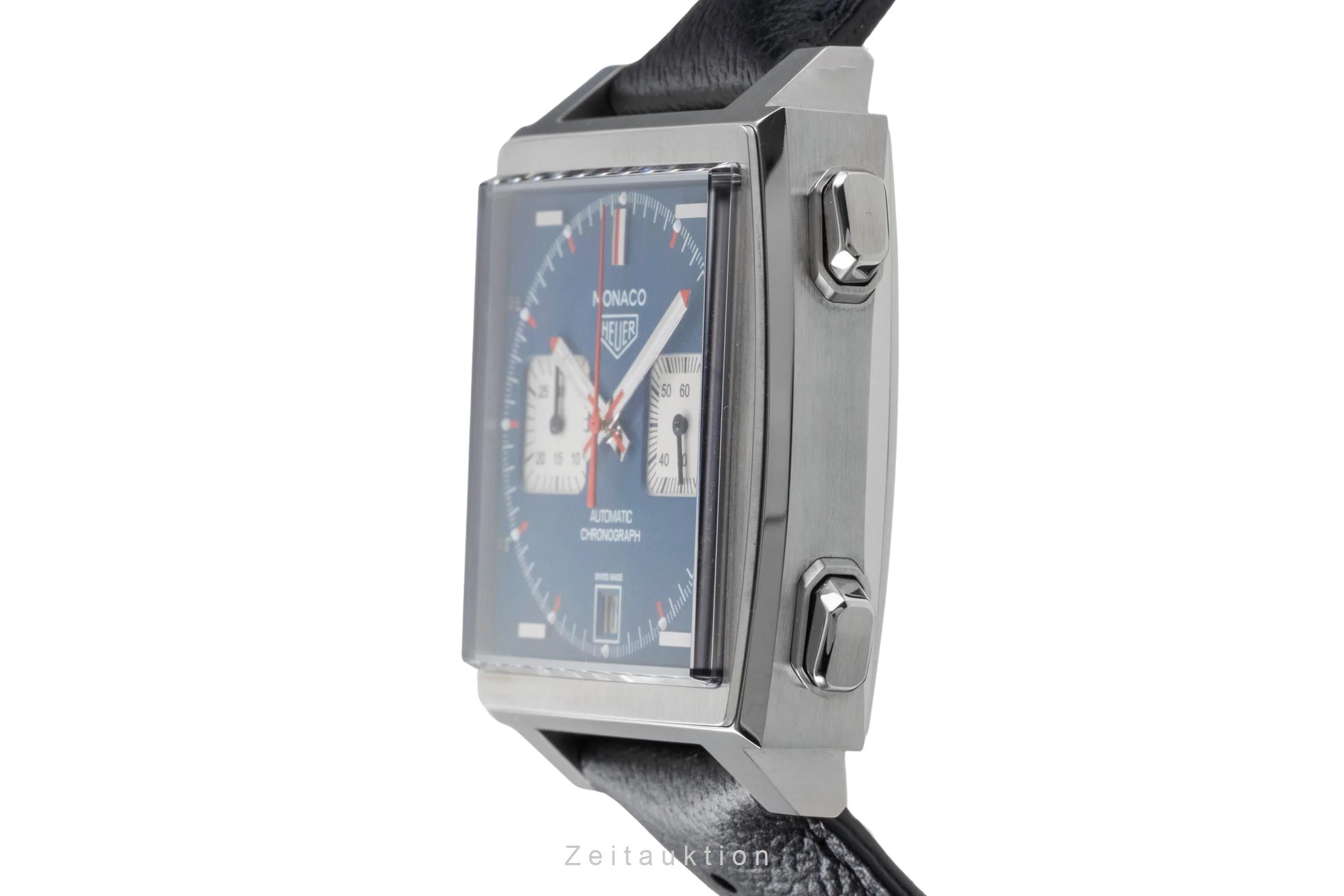 Tag Heuer Monaco chronograph steel automatic men's watch CAW2111.FC6356  [2505859] - Image 7