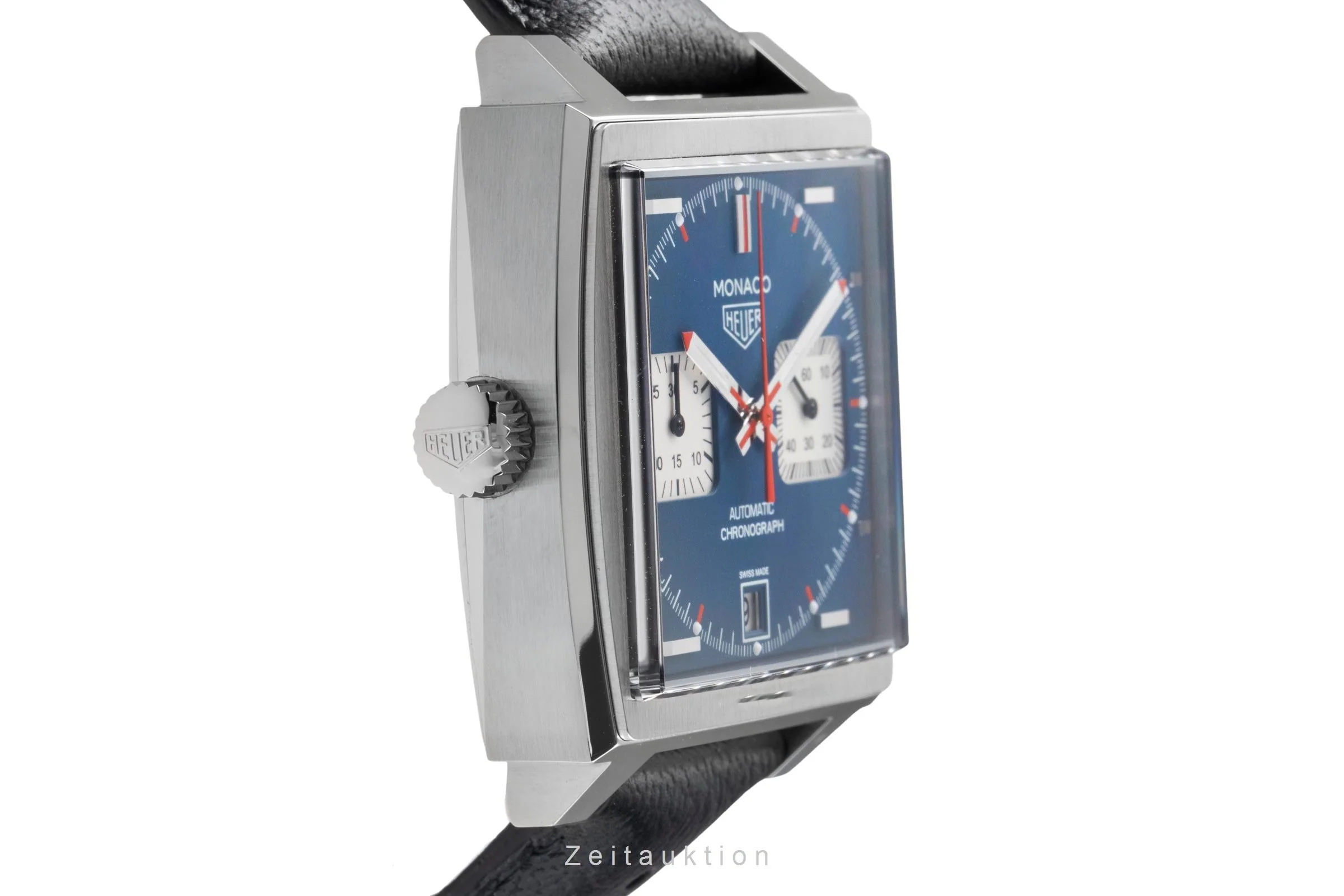 Tag Heuer Monaco chronograph steel automatic men's watch CAW2111.FC6356  [2505859] - Image 8