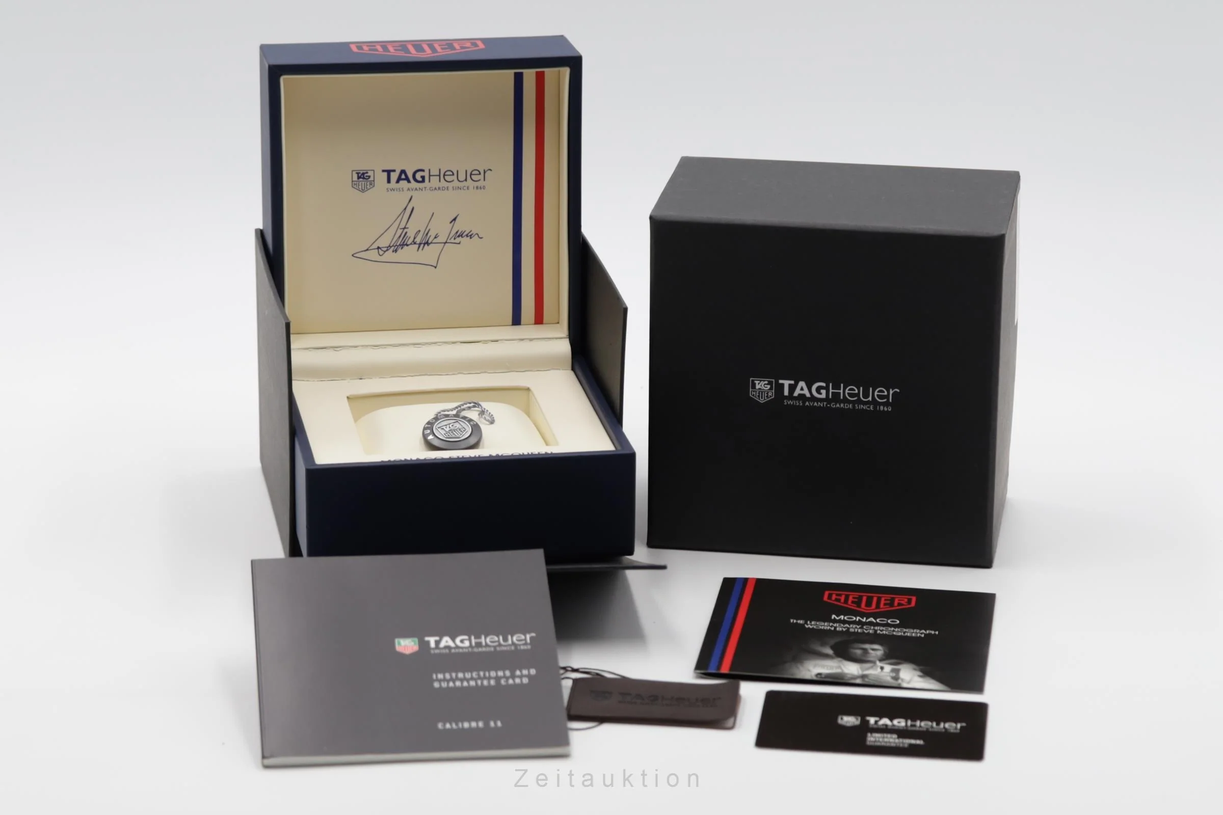 Tag Heuer Monaco chronograph steel automatic men's watch CAW2111.FC6356  [2505859] - Image 9