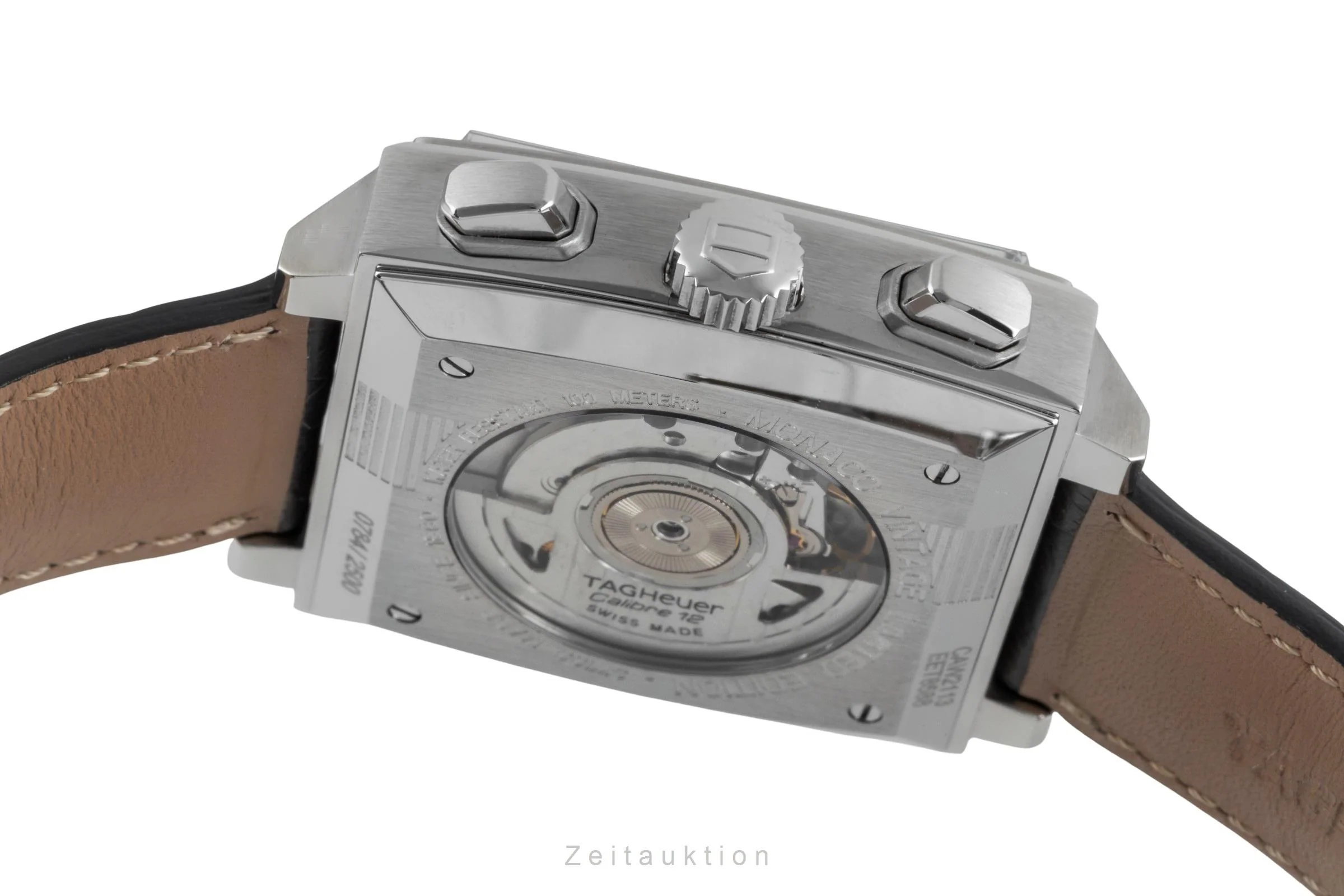 Tag Heuer Monaco chronograph steel automatic men's watch CAW2113.FC6250 Limited  [2507186] - Image 12