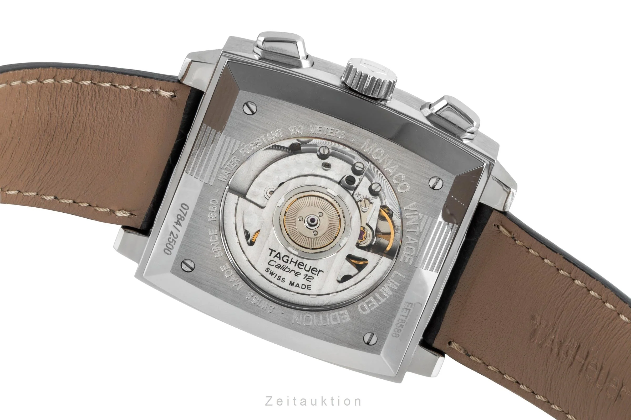 Tag Heuer Monaco chronograph steel automatic men's watch CAW2113.FC6250 Limited  [2507186] - Image 13