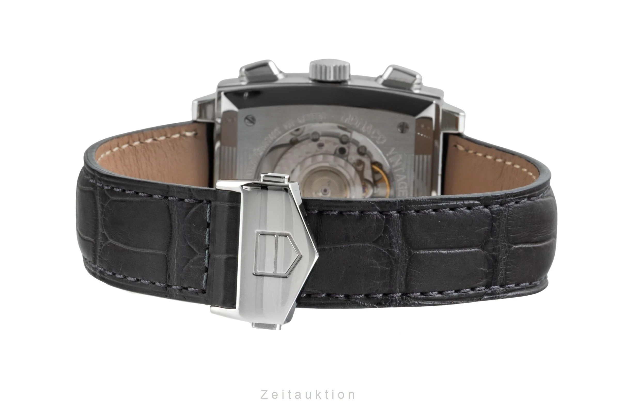 Tag Heuer Monaco chronograph steel automatic men's watch CAW2113.FC6250 Limited  [2507186] - Image 14