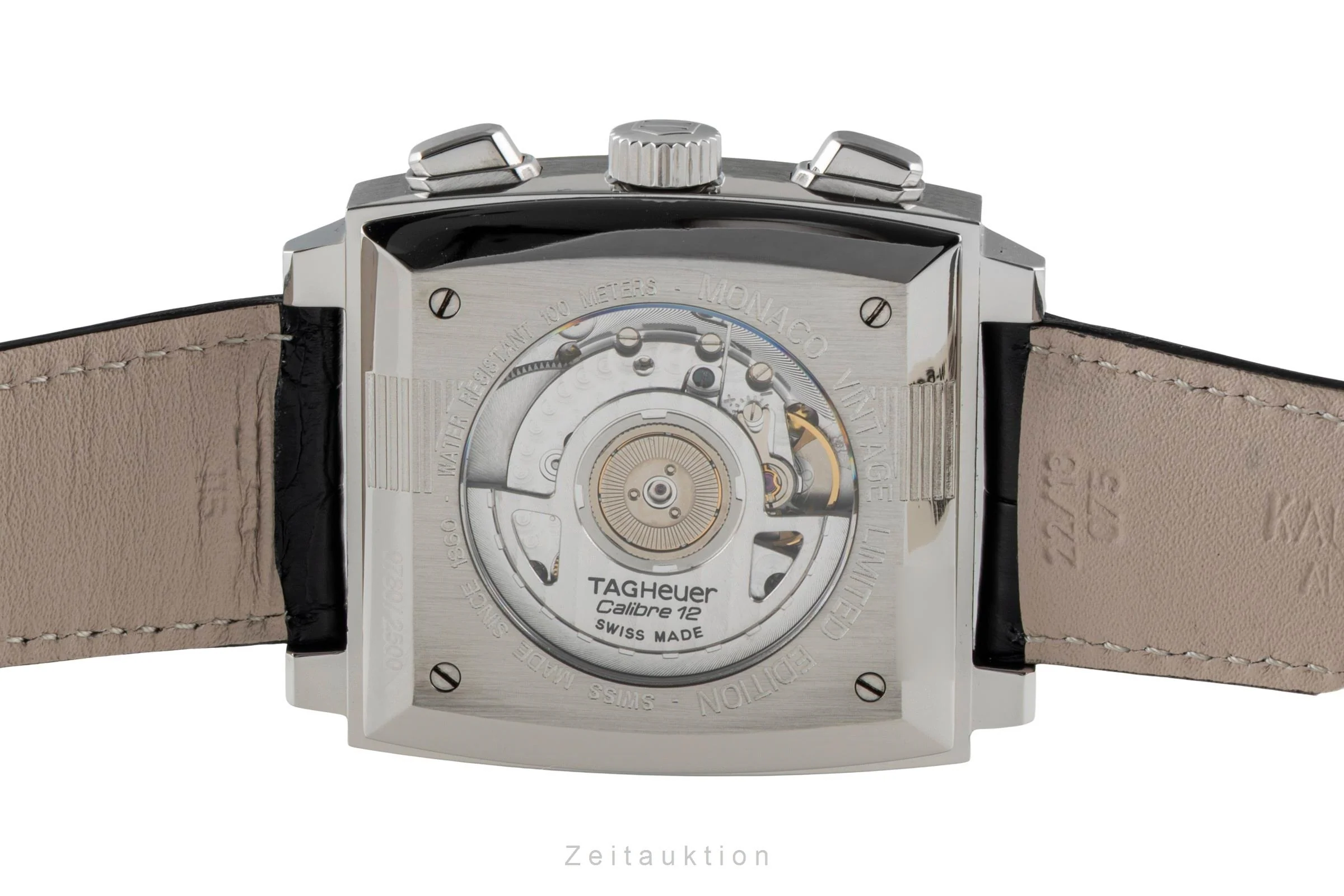 Tag Heuer Monaco chronograph steel automatic men's watch CAW2113. FC6250 Limited  [2600981] - Image 11