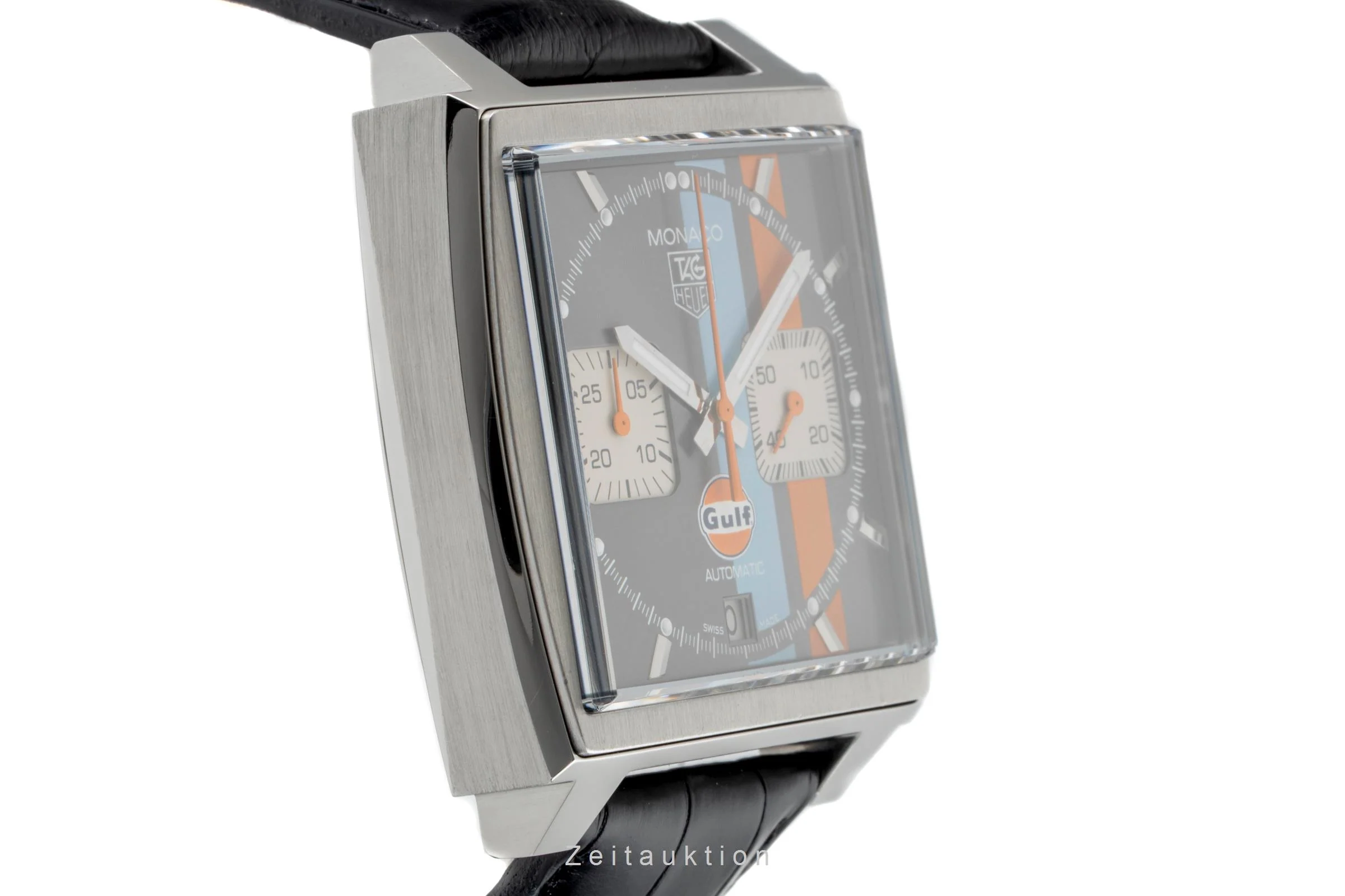 Tag Heuer Monaco chronograph steel automatic men's watch CAW2113. FC6250 Limited  [2600981] - Image 7