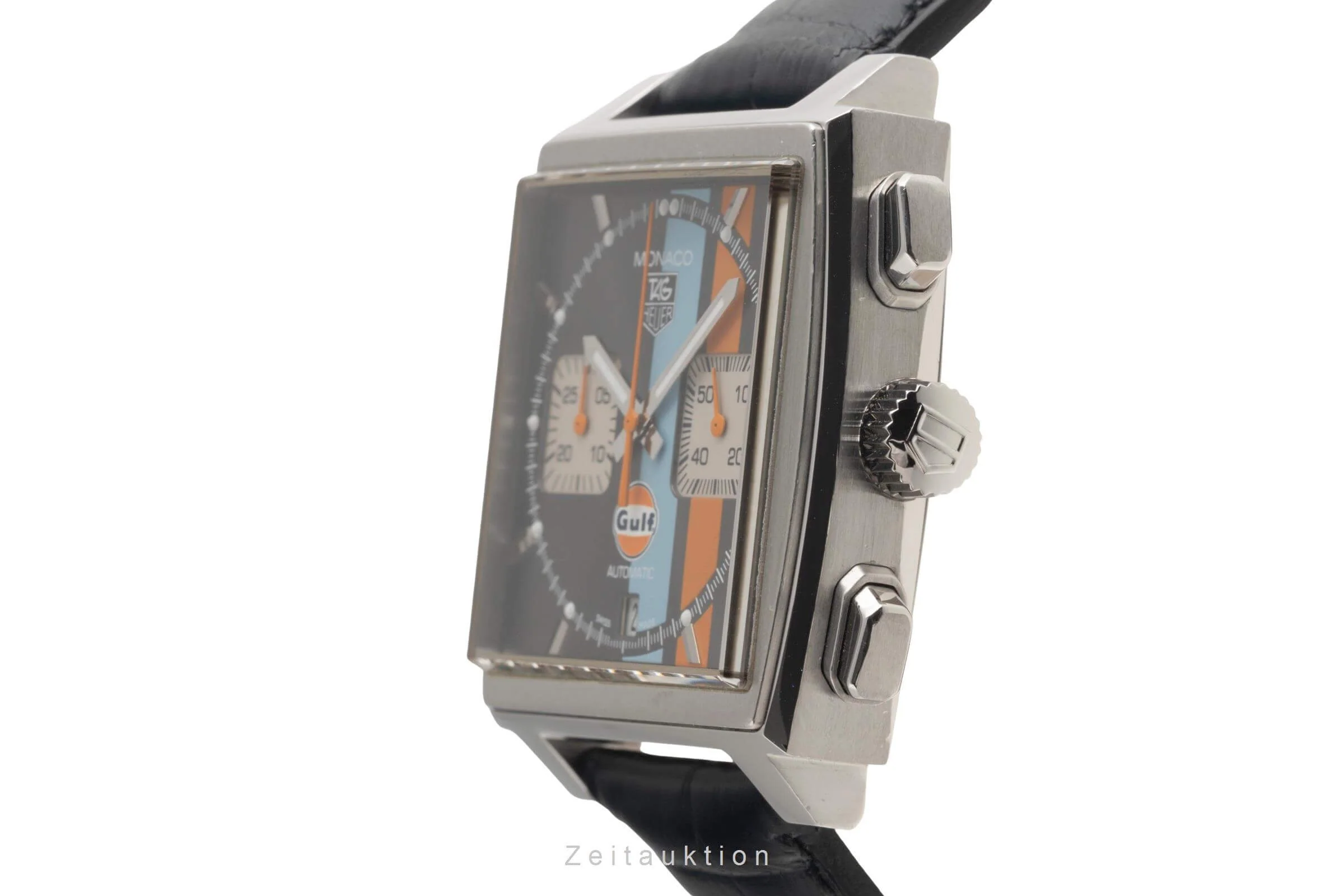 Tag Heuer Monaco chronograph steel automatic men's watch CAW2113FC6250 LP: 7900EUR Limited  [2501439] - Image 7