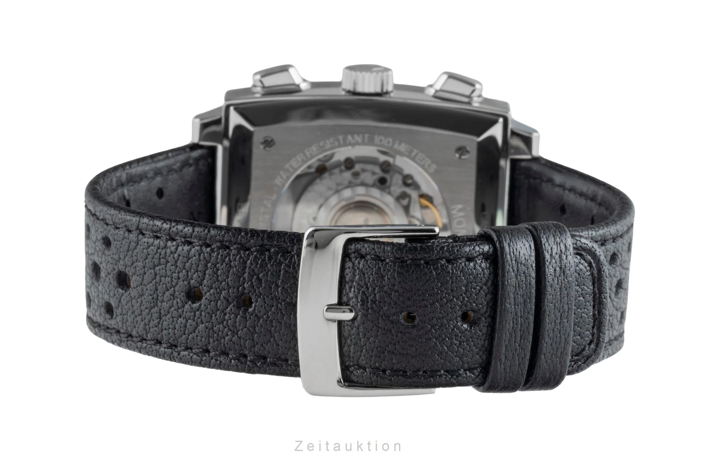 Tag Heuer Monaco chronograph steel automatic men's watch CAW2114  [2505635] - Image 13