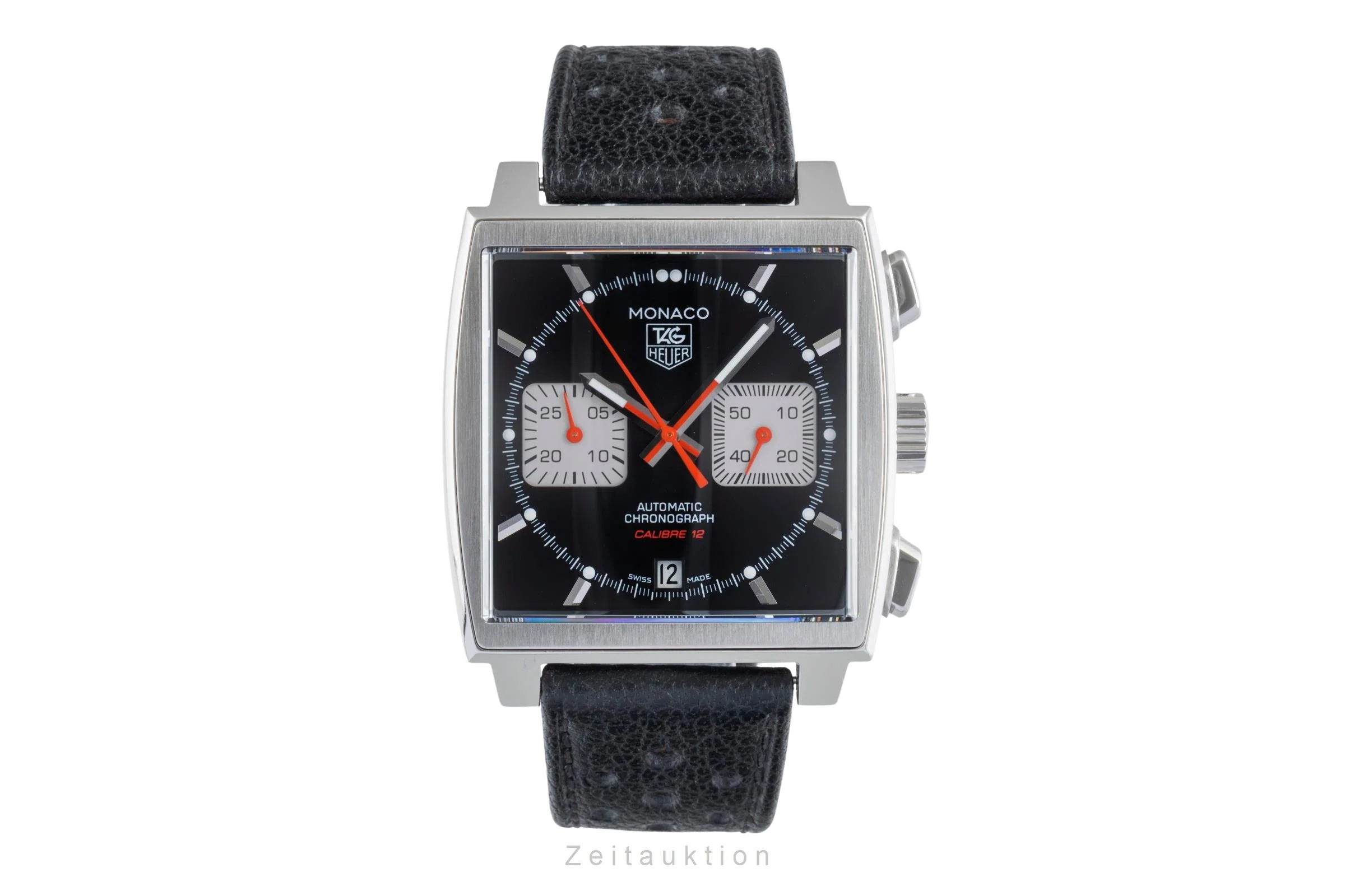 Tag Heuer Monaco chronograph steel automatic men's watch CAW2114  [2505635] - Image 5