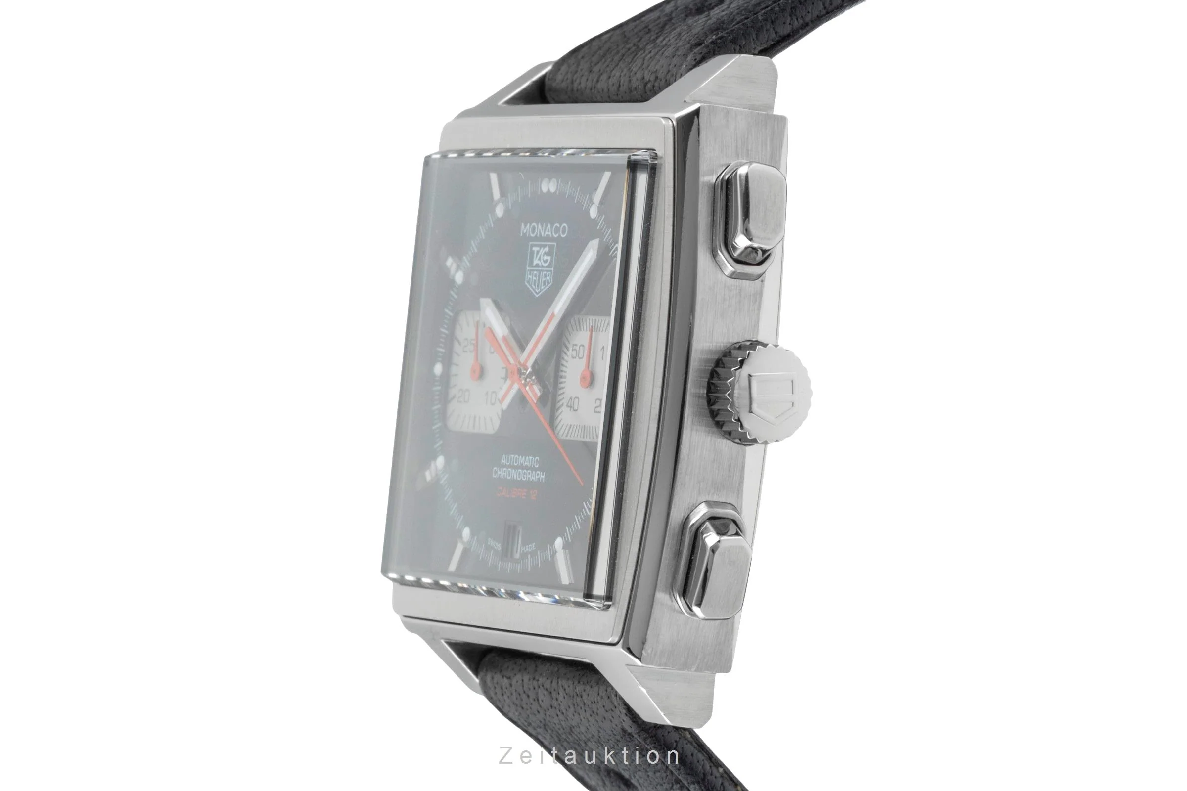 Tag Heuer Monaco chronograph steel automatic men's watch CAW2114  [2505635] - Image 7