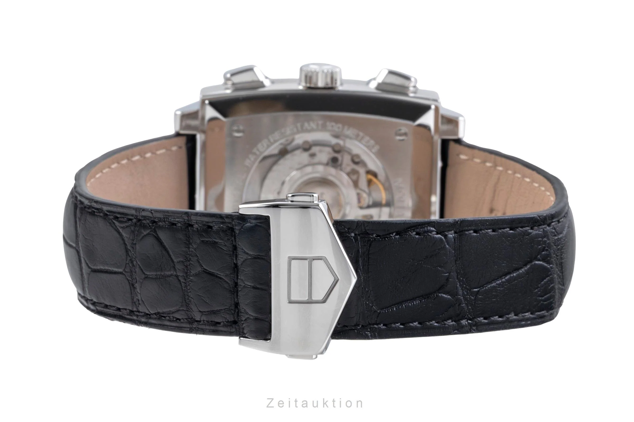 Tag Heuer Monaco chronograph steel automatic men's watch CAW2117  [2505559] - Image 13