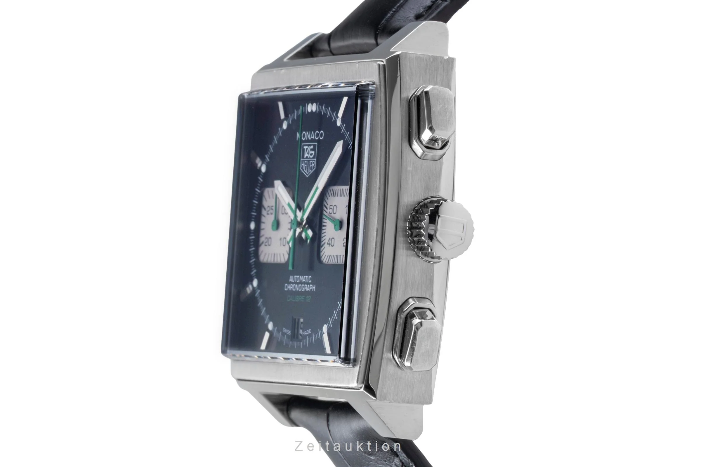 Tag Heuer Monaco chronograph steel automatic men's watch CAW2117  [2505559] - Image 7