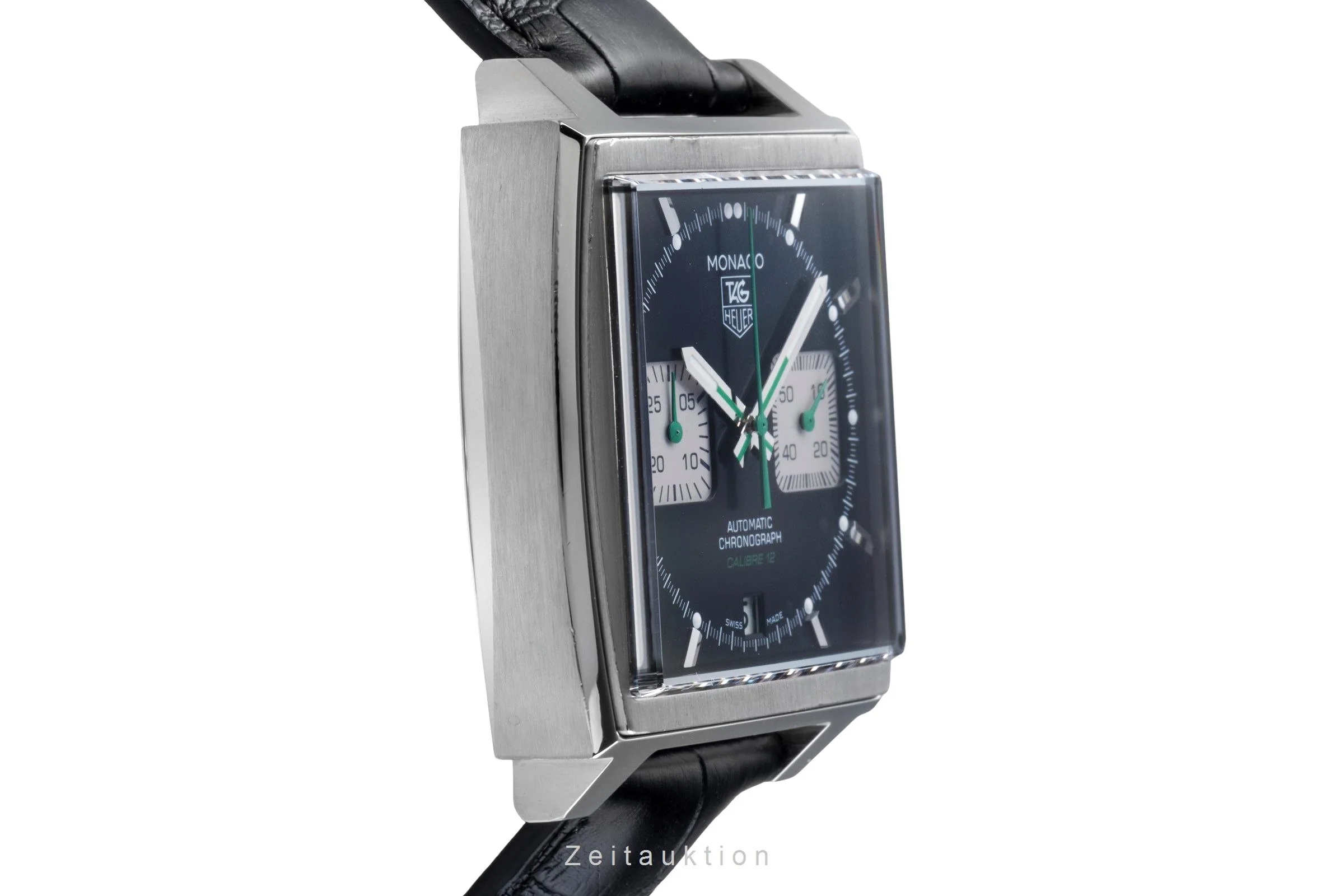 Tag Heuer Monaco chronograph steel automatic men's watch CAW2117  [2505559] - Image 8