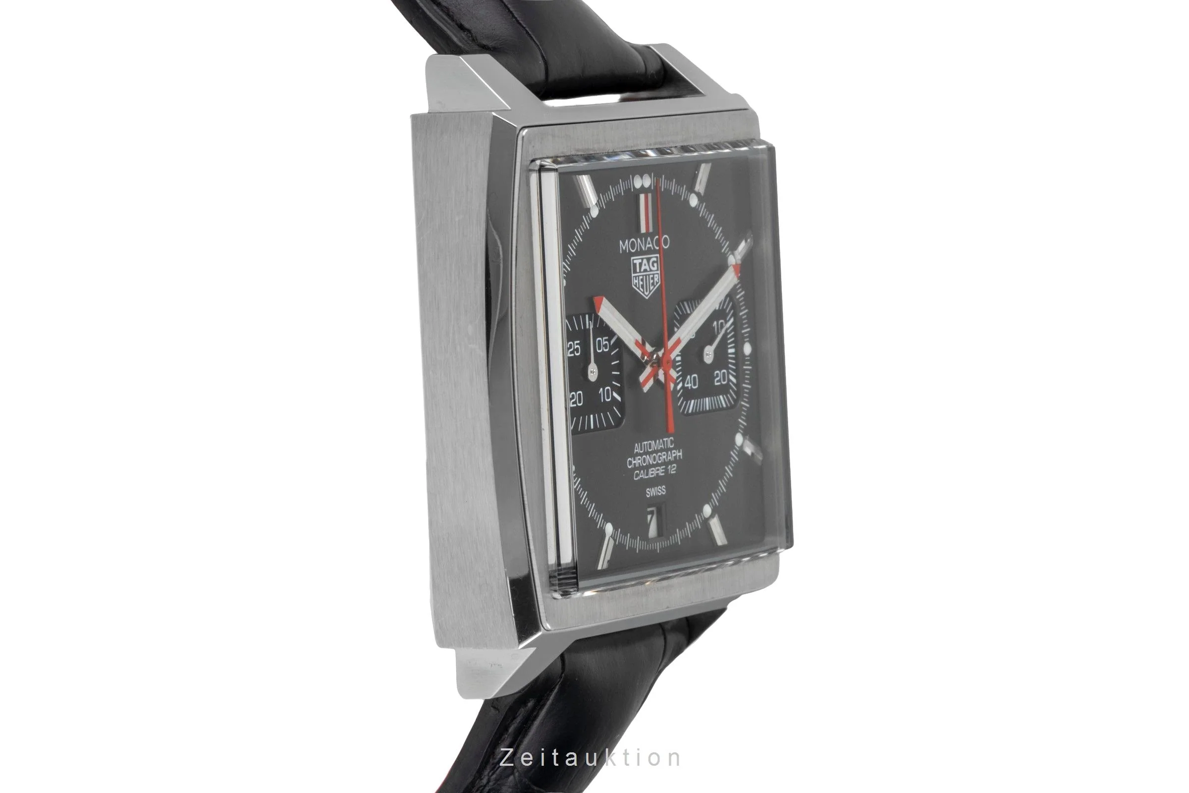 Tag Heuer Monaco chronograph steel automatic men's watch CAW211J.FC6476 LP: 7900EUR Limited  [2600542] - Image 8