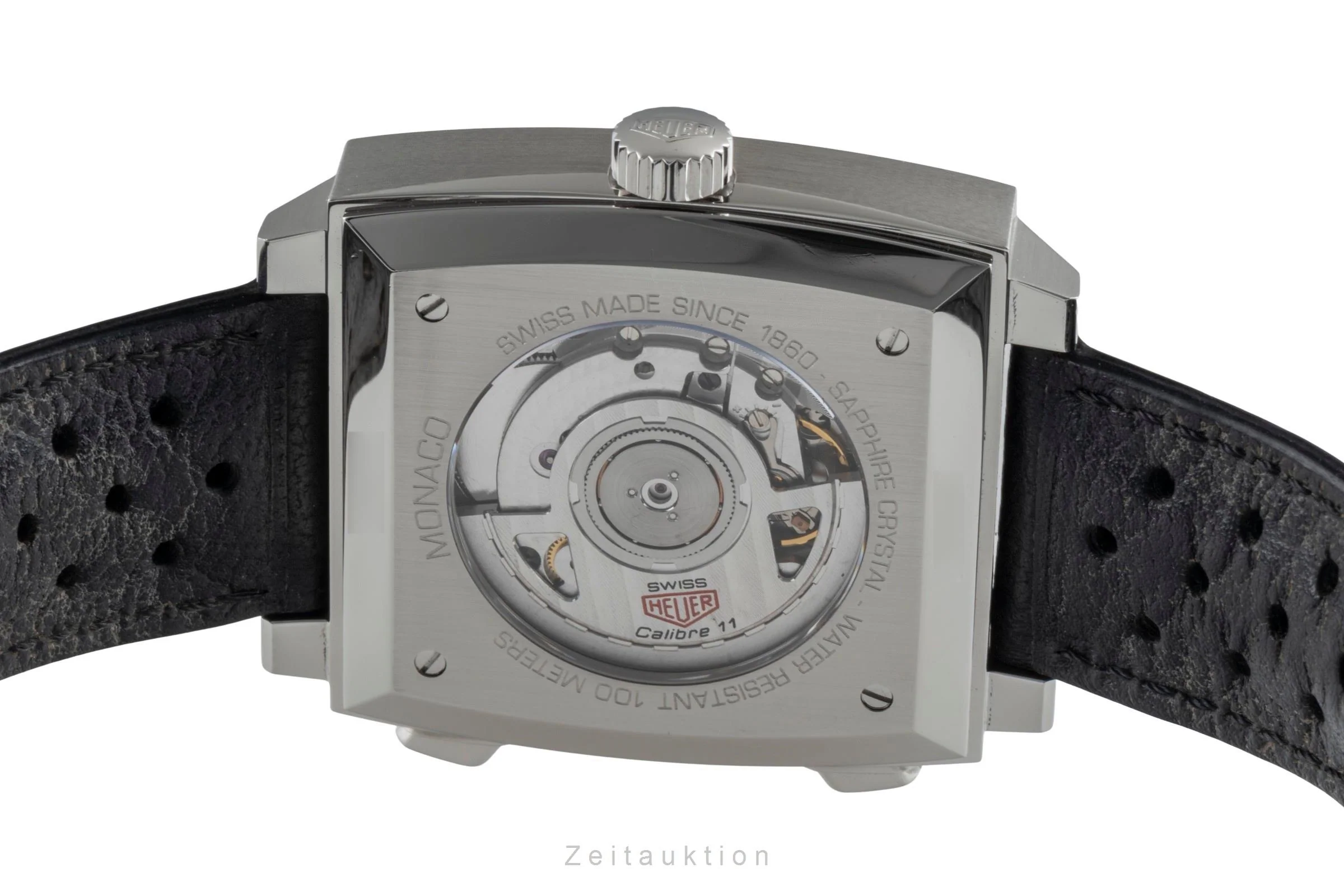 Tag Heuer Monaco chronograph steel automatic men's watch CAW211P.FC6356 LP: 8100EUR  [2506453] - Image 11
