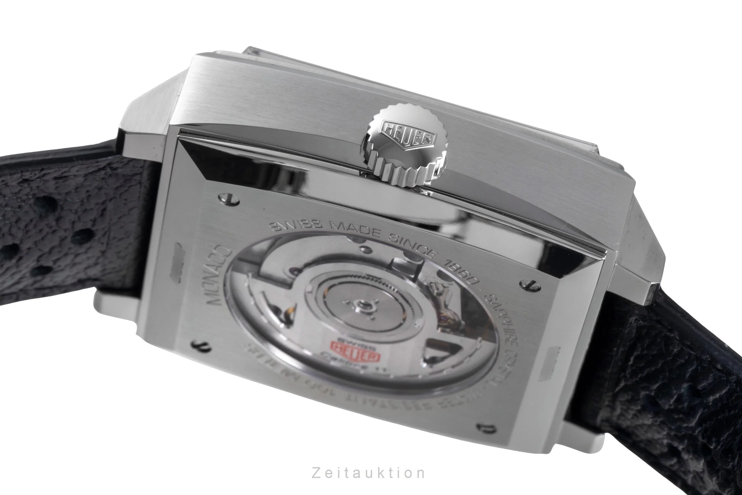 Tag Heuer Monaco chronograph steel automatic men's watch CAW211PF.C6356 LP: 8100EUR  [2507494] - Image 12