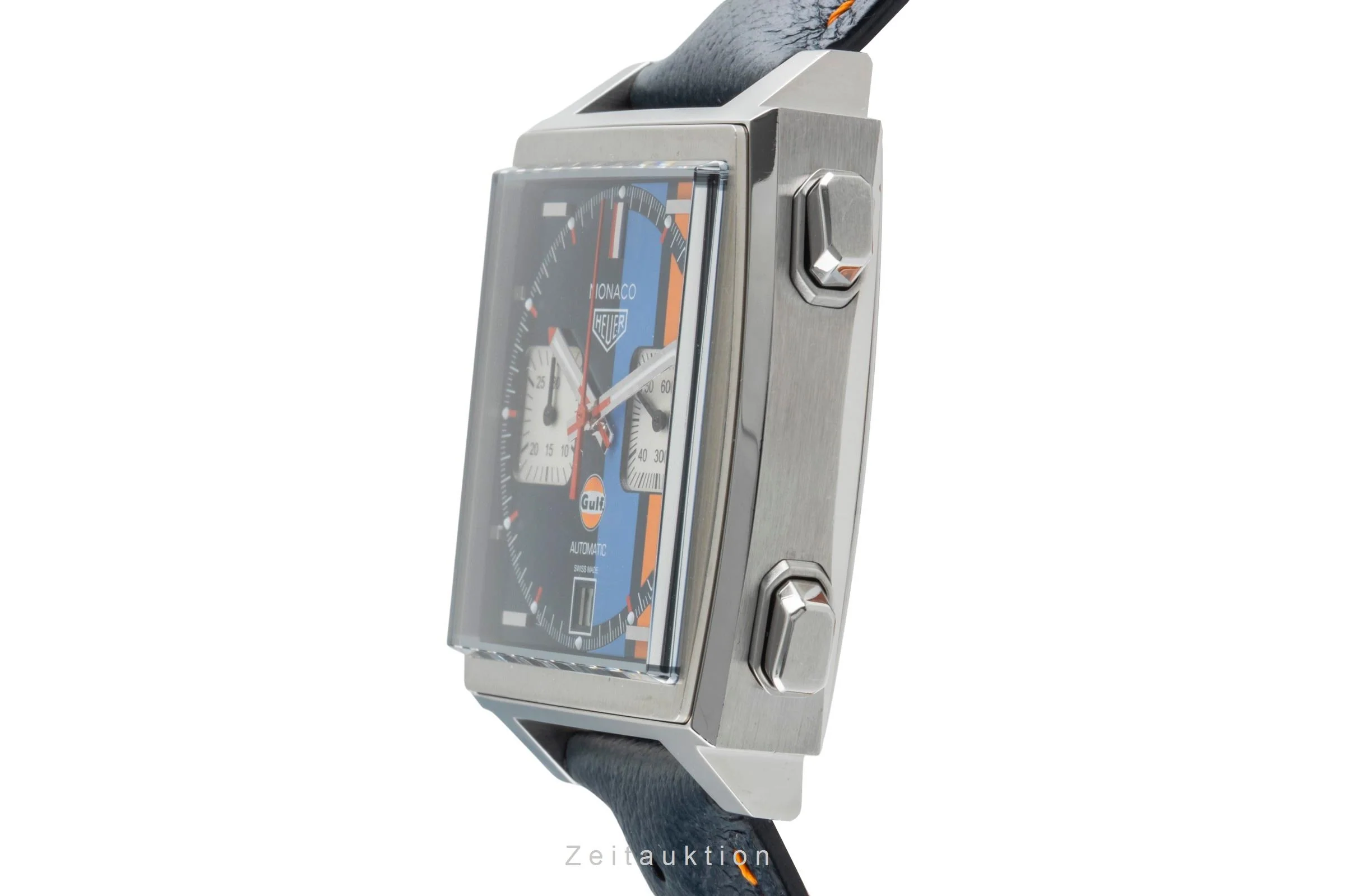 Tag Heuer Monaco chronograph steel automatic men's watch CAW211R LP: 7950EUR  [2505177] - Image 7