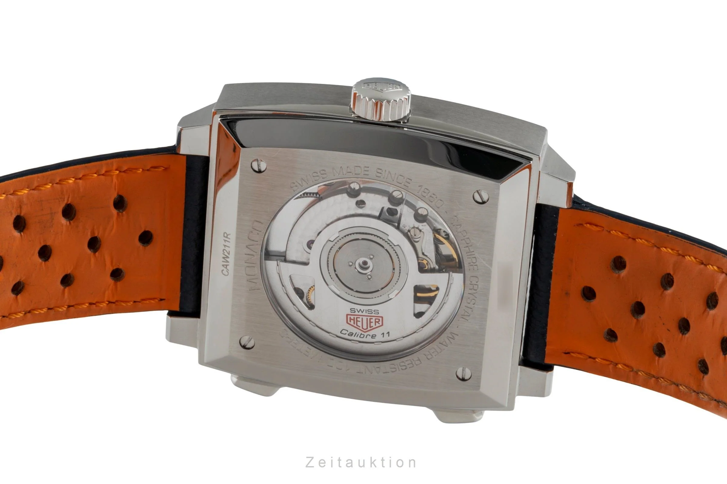 Tag Heuer Monaco chronograph steel automatic men's watch CAW211R.FC6401 LP: 8050EUR  [2600043] - Image 12