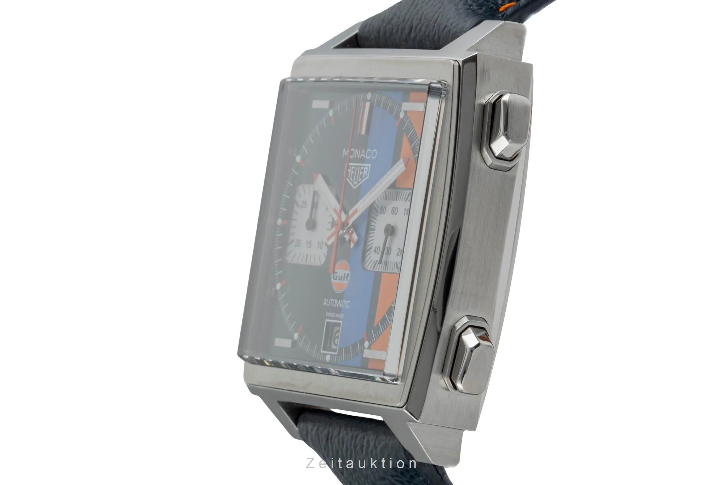 Tag Heuer Monaco chronograph steel automatic men's watch CAW211R.FC6401 LP: 8050EUR  [2600043] - Image 7
