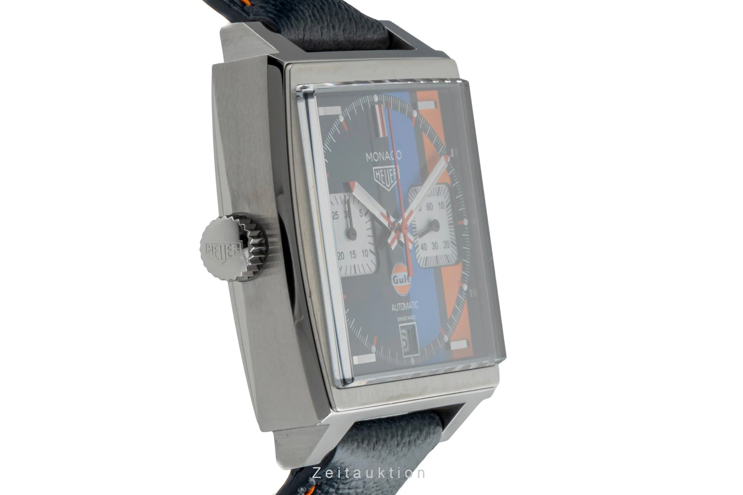 Tag Heuer Monaco chronograph steel automatic men's watch CAW211R.FC6401 LP: 8050EUR  [2600043] - Image 8