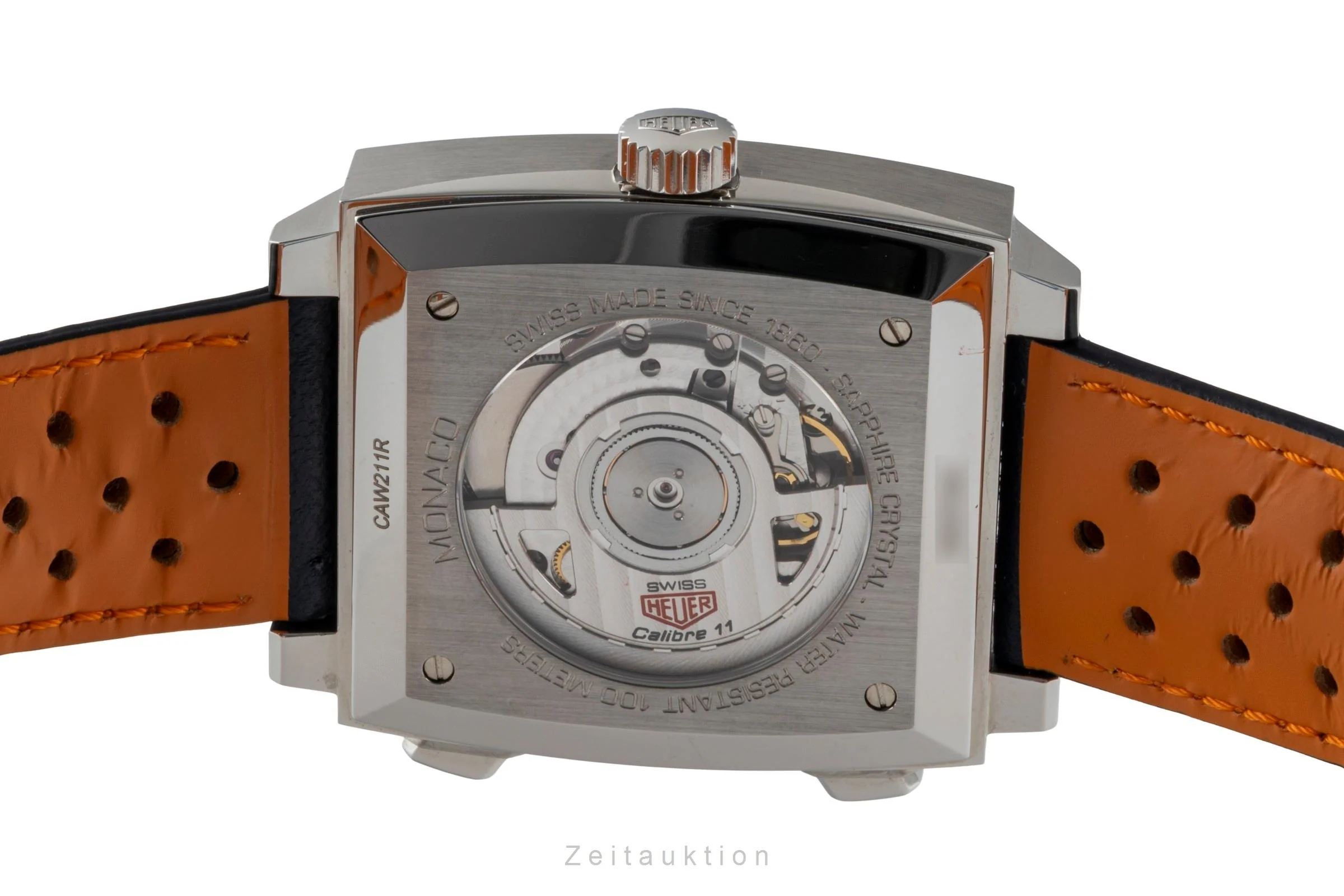 Tag Heuer Monaco chronograph steel automatic men's watch CAW211R.FC6401 LP: 8050EUR  [2601043] - Image 12