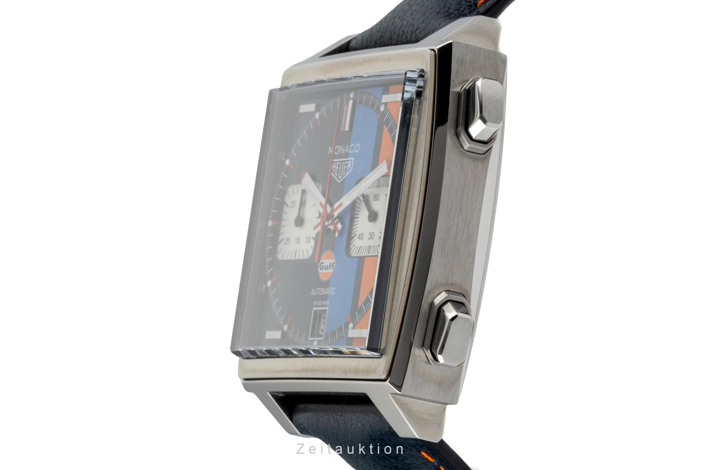 Tag Heuer Monaco chronograph steel automatic men's watch CAW211R.FC6401 LP: 8050EUR  [2601043] - Image 7
