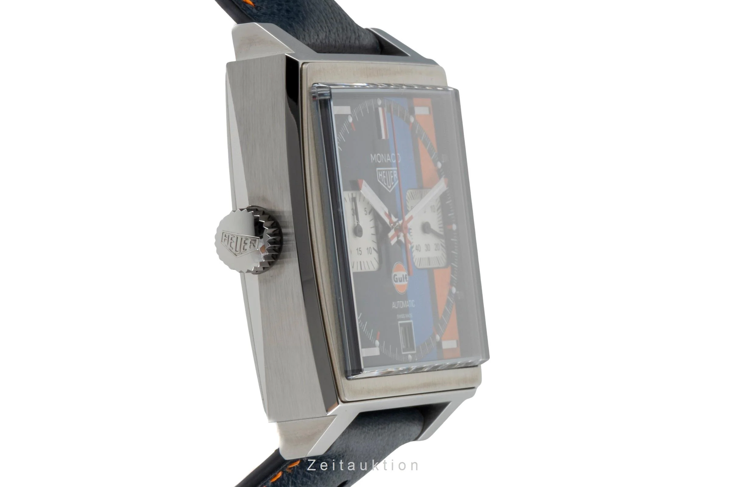 Tag Heuer Monaco chronograph steel automatic men's watch CAW211R.FC6401 LP: 8050EUR  [2601043] - Image 8