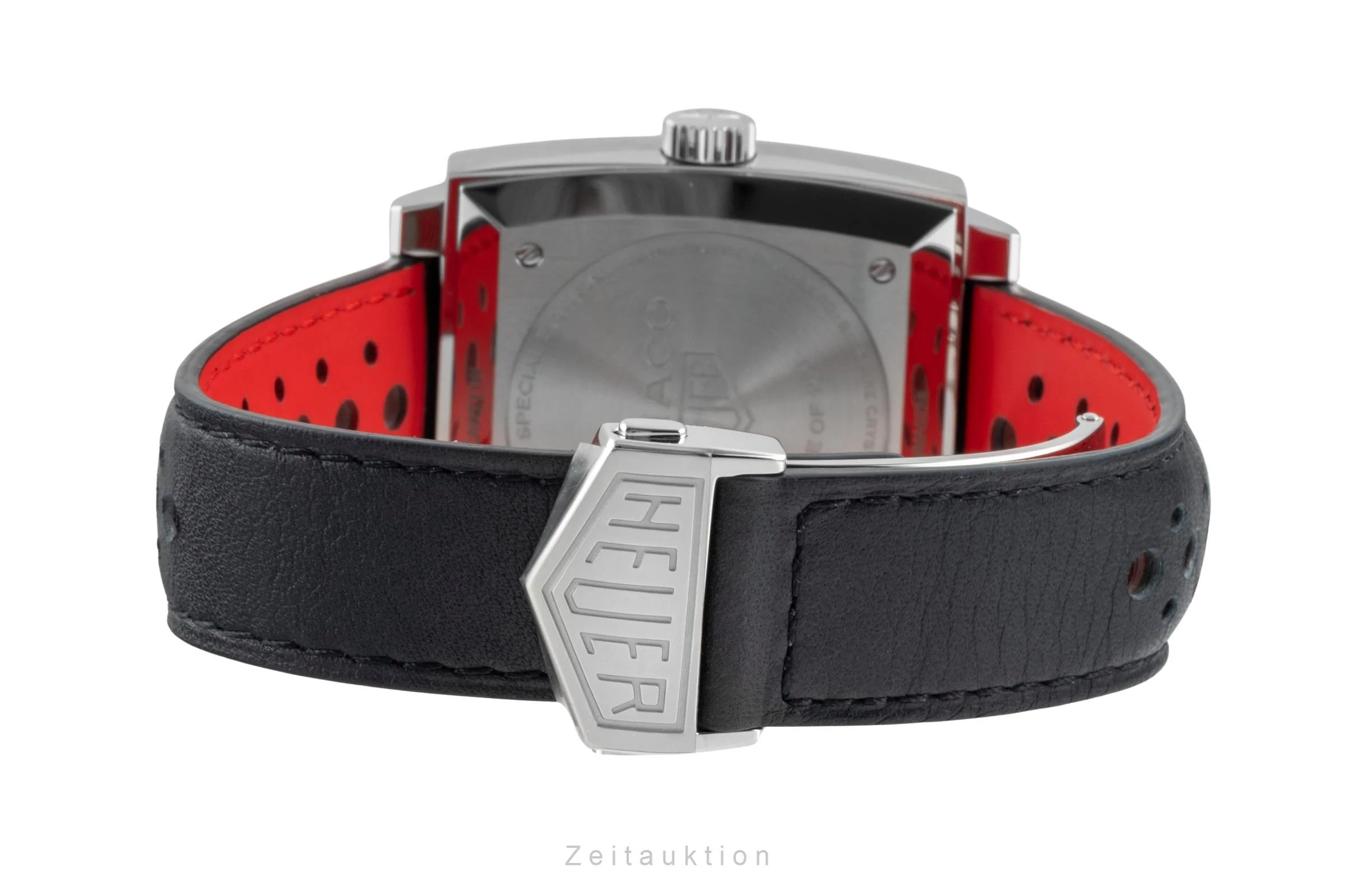 Tag Heuer Monaco chronograph steel automatic men's watch CAW211W.FC6467 Limited  [2506996] - Image 14
