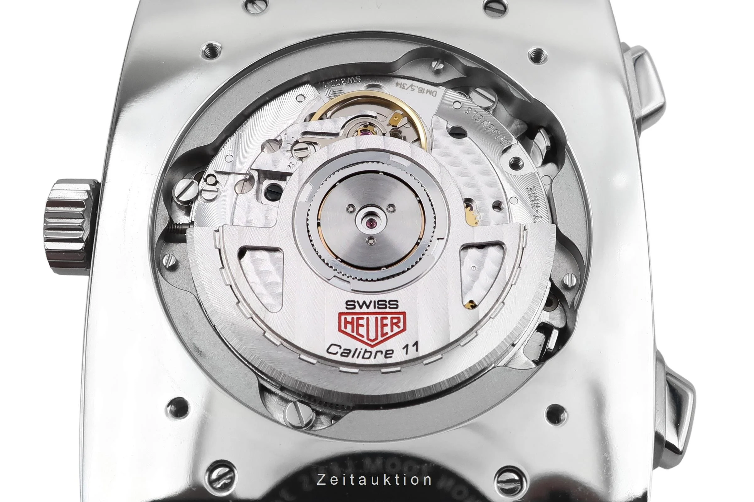 Tag Heuer Monaco chronograph steel automatic men's watch CAW211W.FC6467 Limited  [2506996] - Image 15
