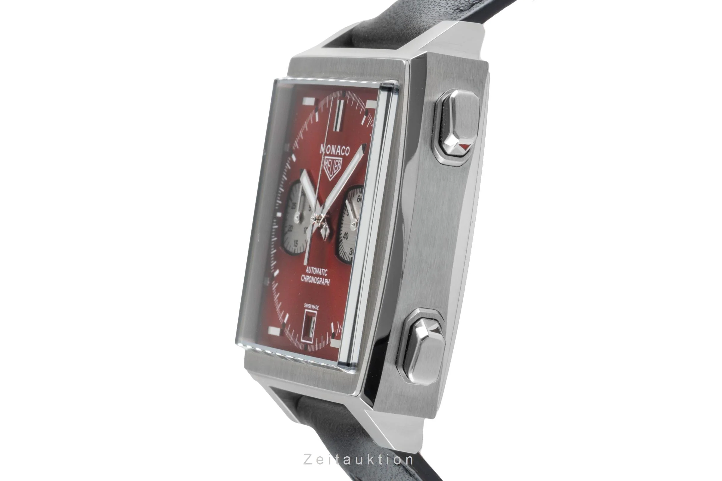 Tag Heuer Monaco chronograph steel automatic men's watch CAW211W.FC6467 Limited  [2506996] - Image 7