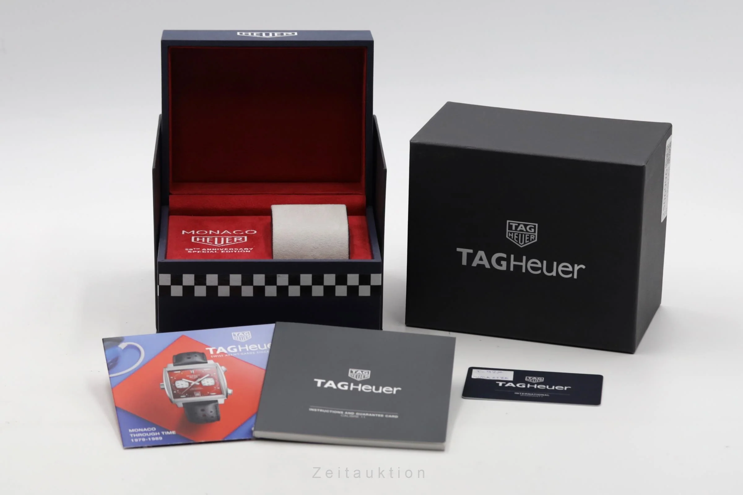 Tag Heuer Monaco chronograph steel automatic men's watch CAW211W.FC6467 Limited  [2506996] - Image 9