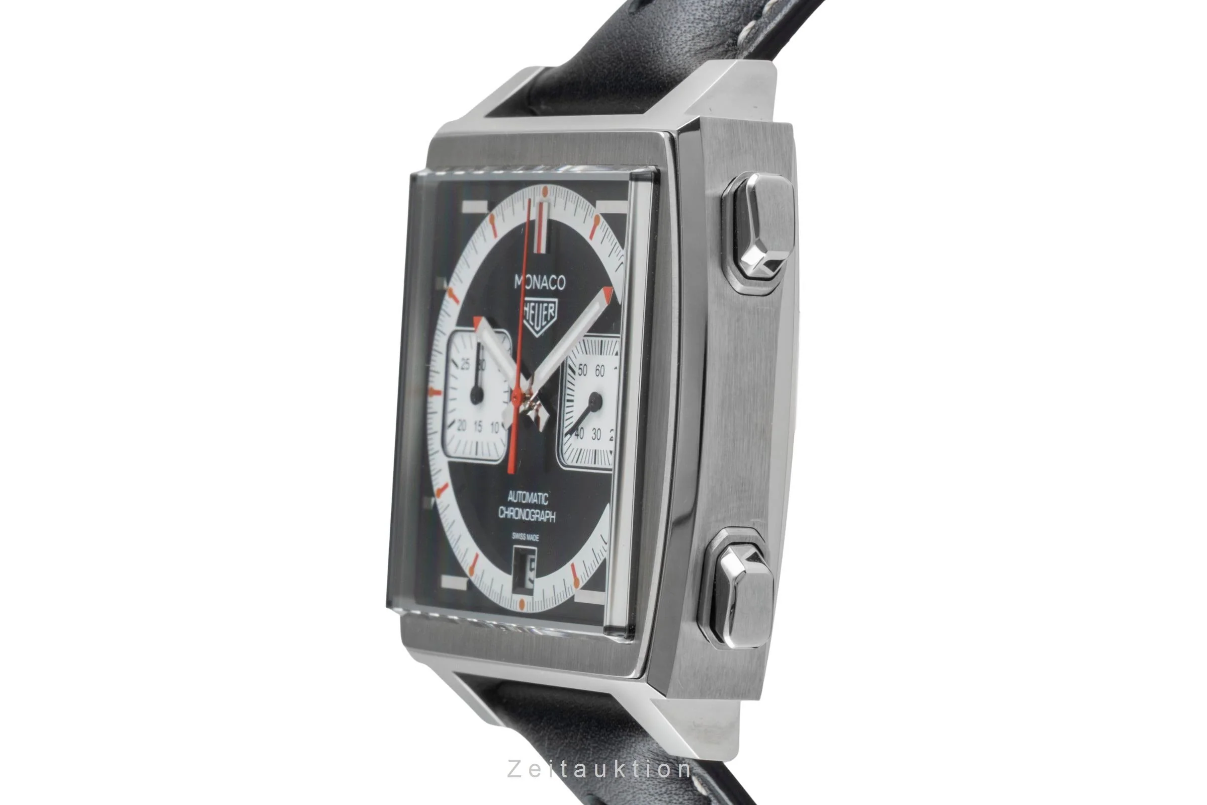 Tag Heuer Monaco chronograph steel automatic men's watch CAW211Y.FC6469 Limited  [2506993] - Image 7