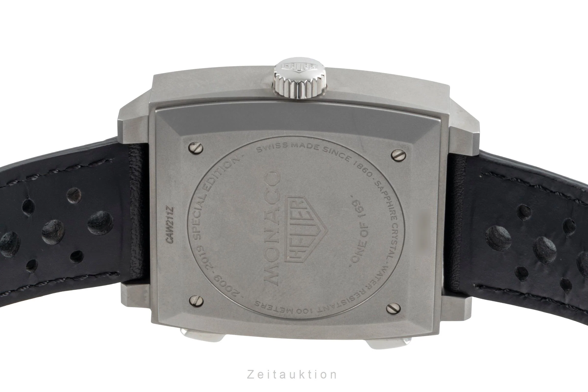 Tag Heuer Monaco chronograph steel automatic men's watch CAW211Z.FC6470 Limited  [2506995] - Image 12