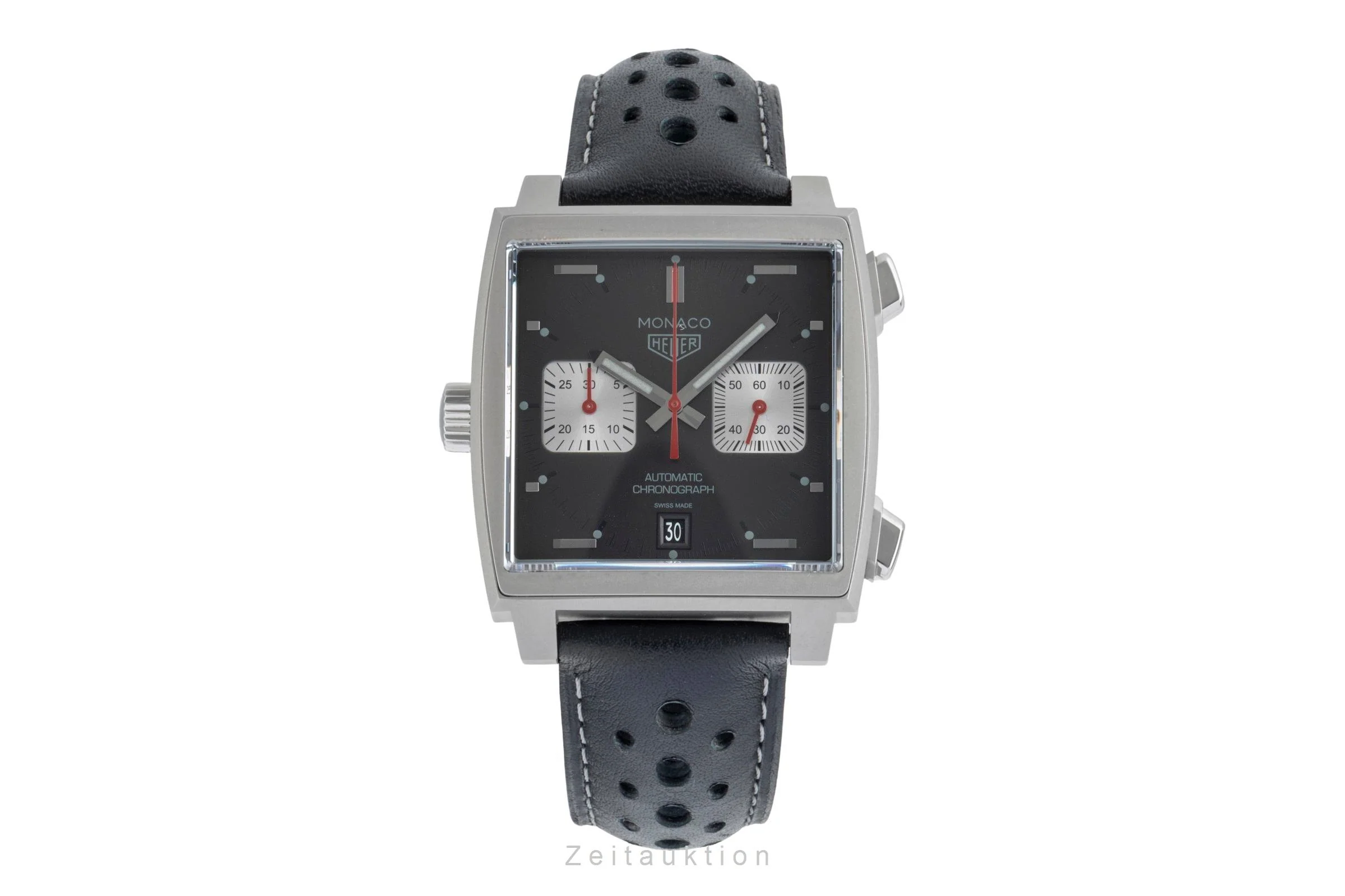 Tag Heuer Monaco chronograph steel automatic men's watch CAW211Z.FC6470 Limited  [2506995] - Image 5